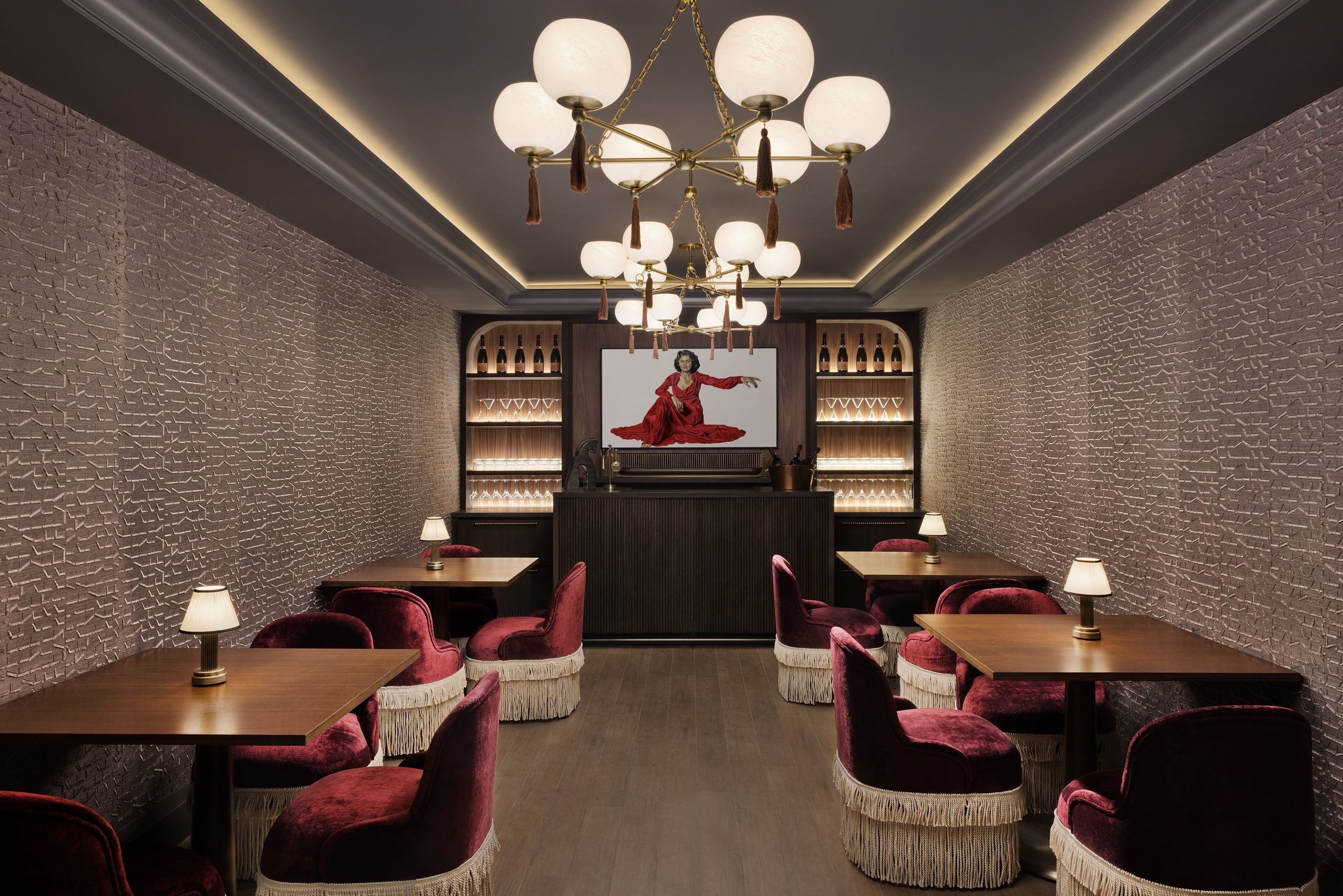 image of Lola 41 Aspen interior, courtesy of White Elephant Aspen