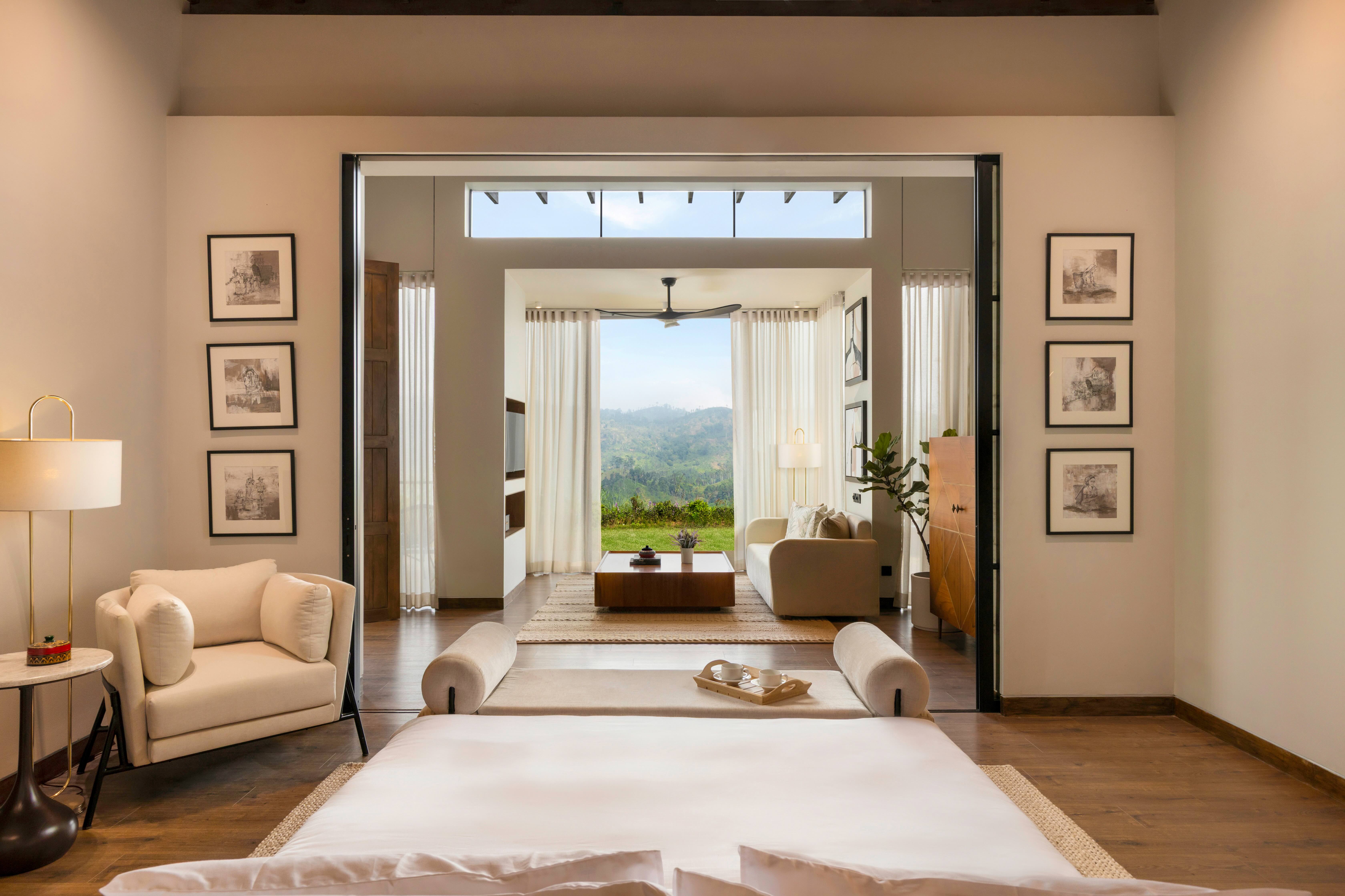 Villa Interior View, image courtesy of Uga Ghiri