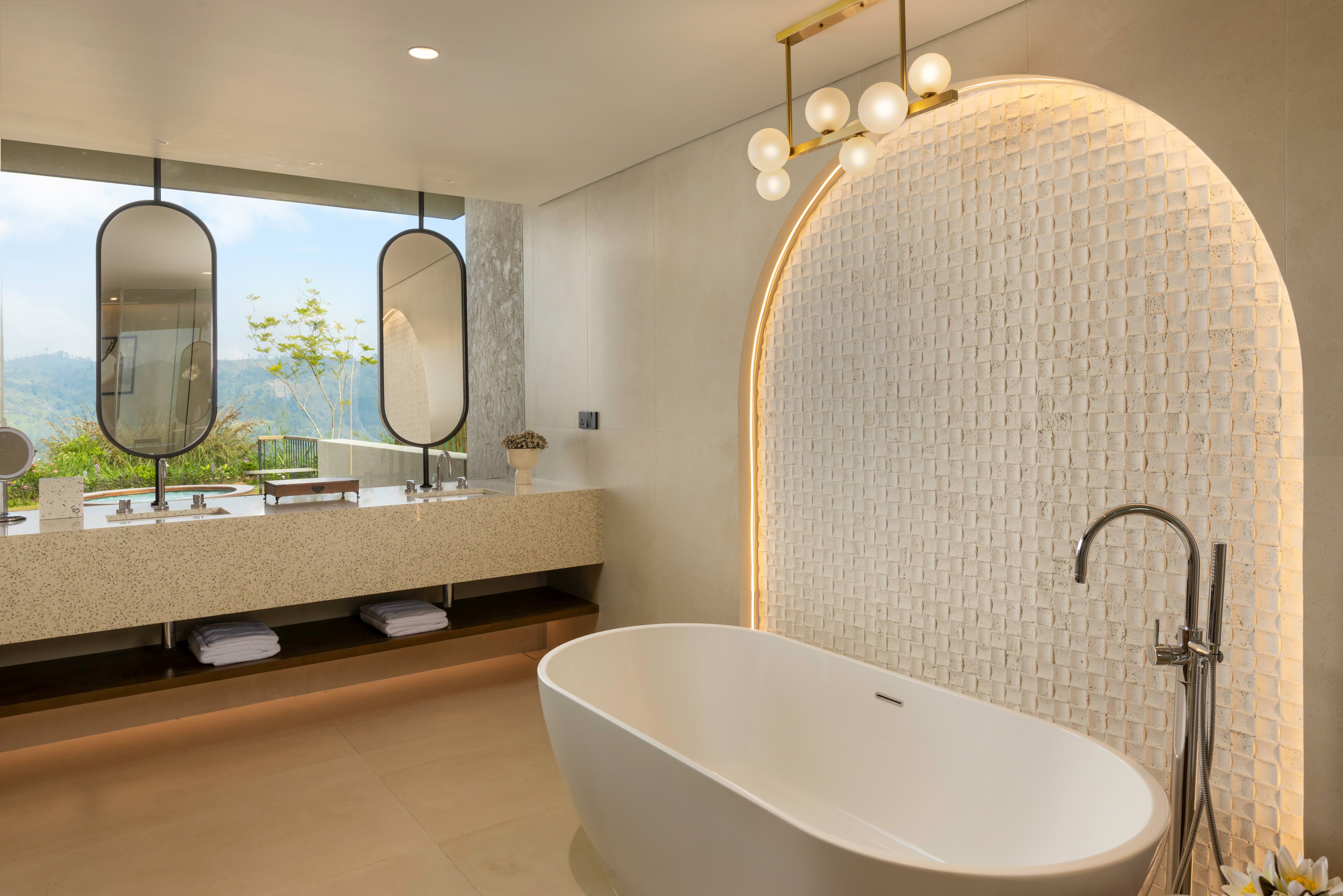 Villa Bathroom, image courtesy of Uga Ghiri