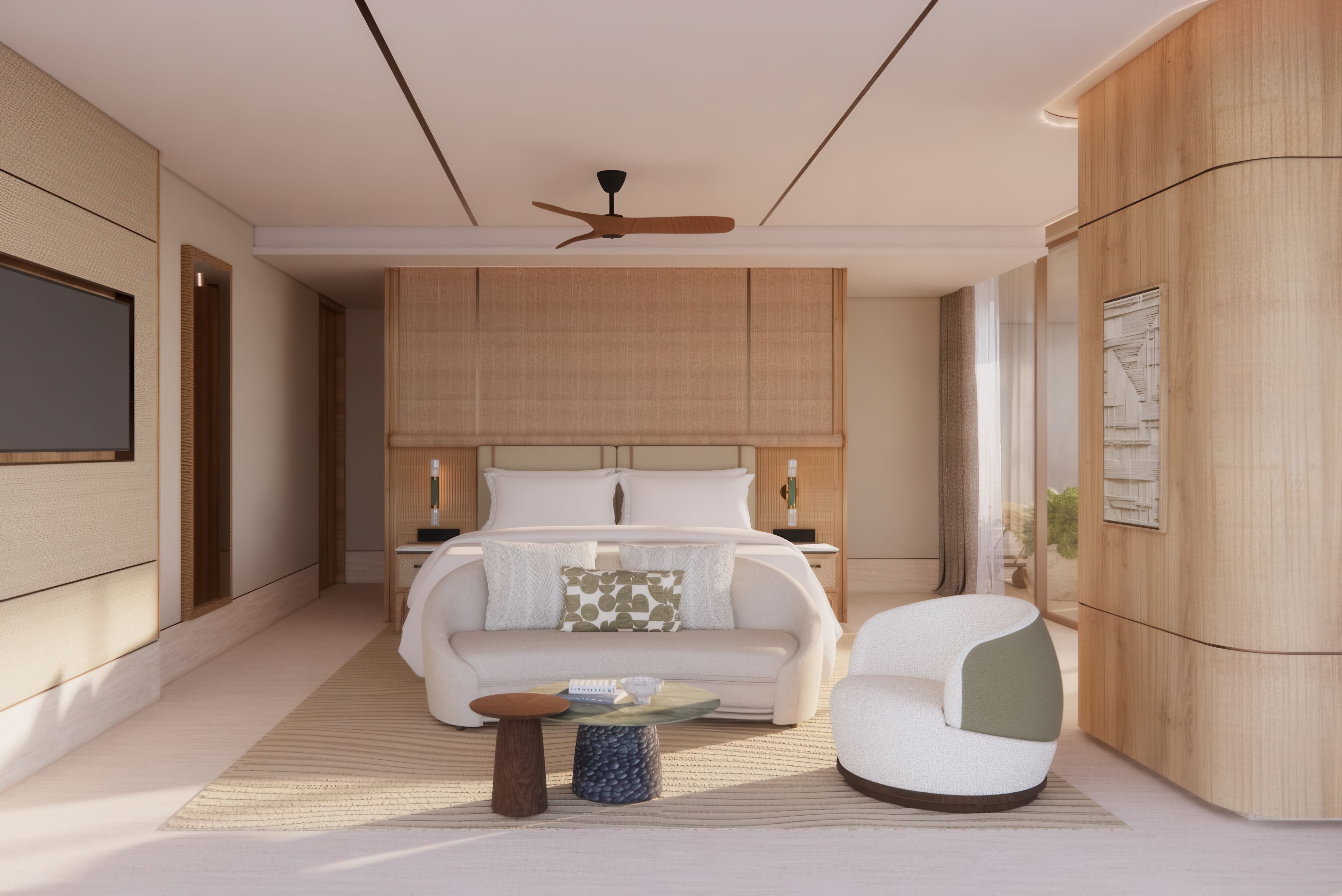 King Room, image courtesy of St. Regis Costa Mujeres, Cancún