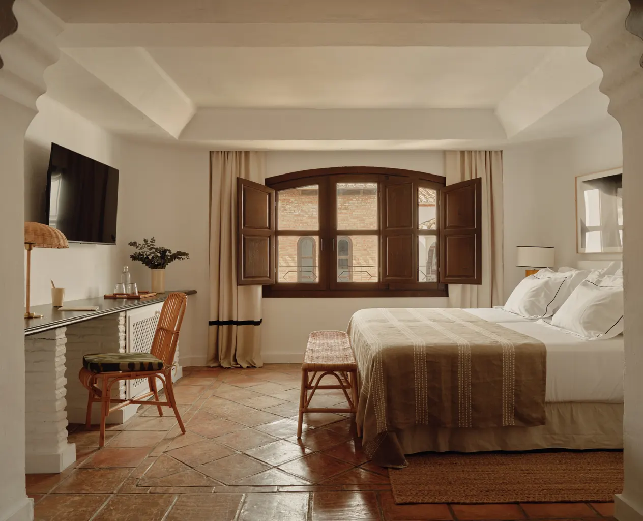 Cortijo Grand Double Suite, Master Suite Panoramic Terrace, image courtesy of Finca La Bobadilla