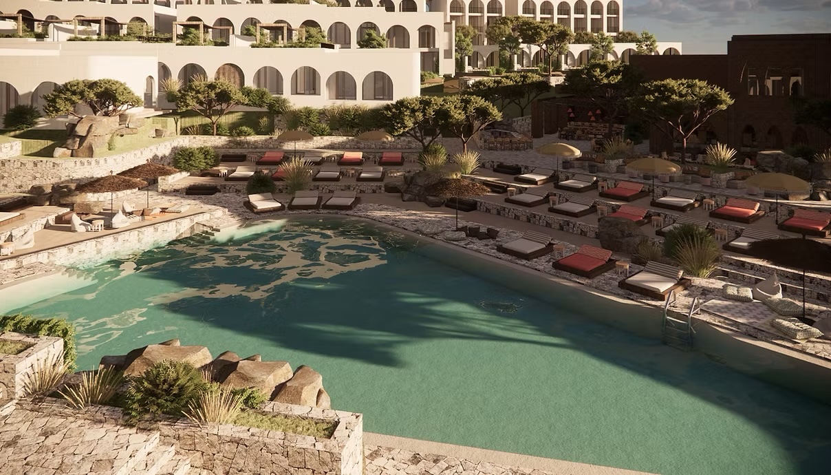 Image of Exterior Property, courtesy of Nômade Temple Ibiza