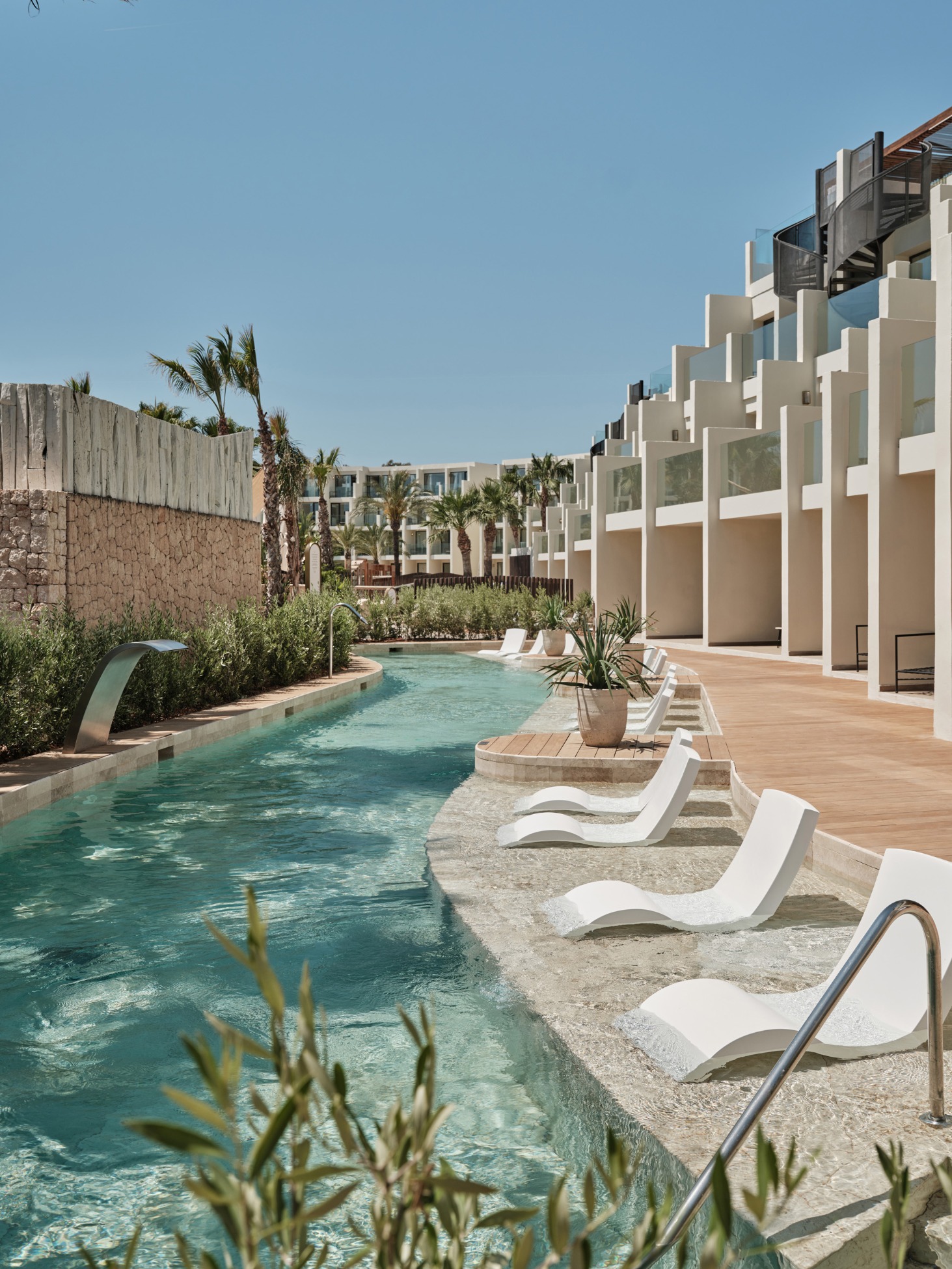 Image of Suite Plunge Pool, courtesy of BLESS Ibiza The Site