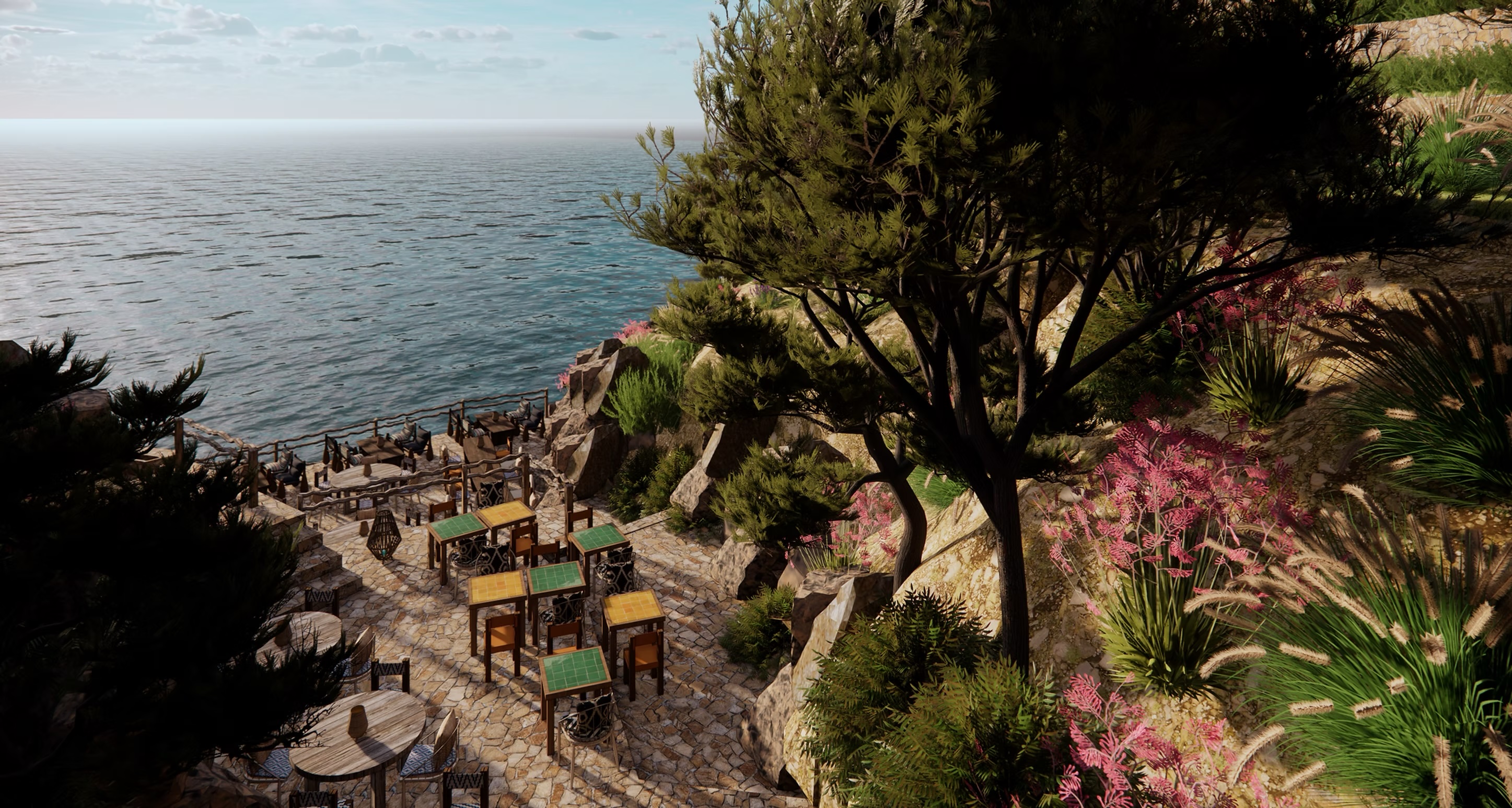 Image of Dining Venue 4FU3GOS, courtesy of Nômade Temple Ibiza