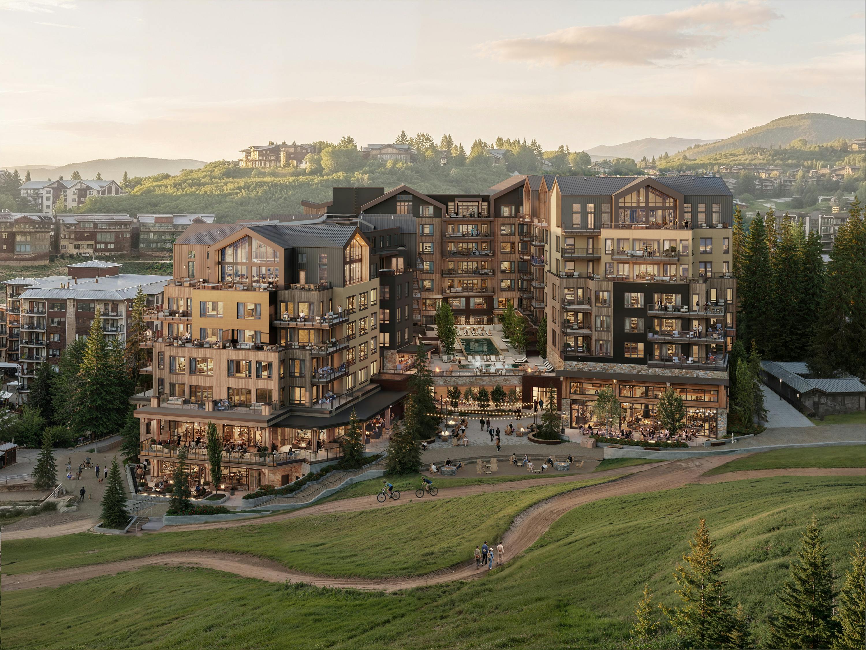 Steamboat Springs' first slopeside luxury hotel officially breaks ground