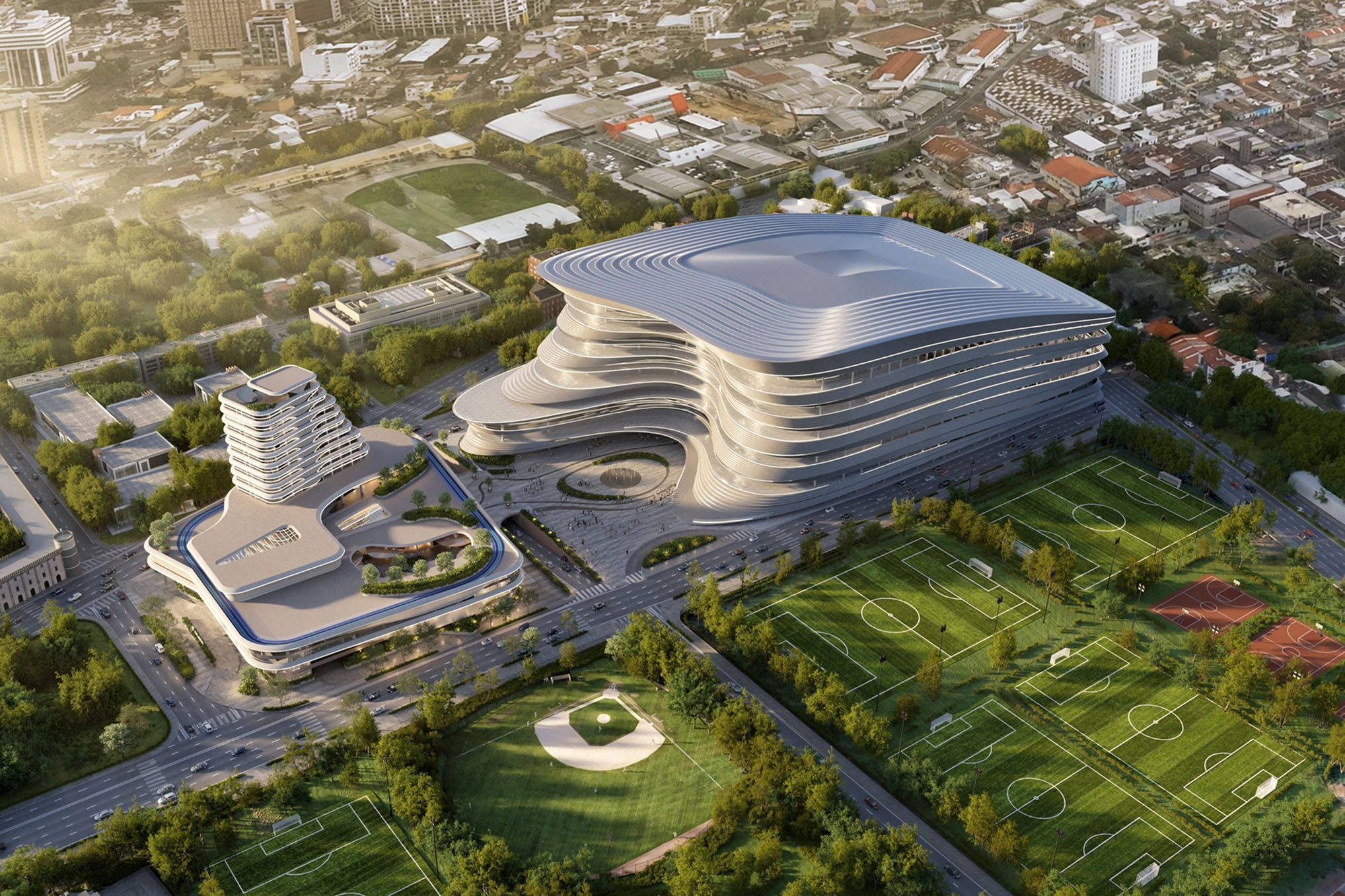 The architects behind SoFi Stadium are building Central America's largest indoor arena in Guatemala