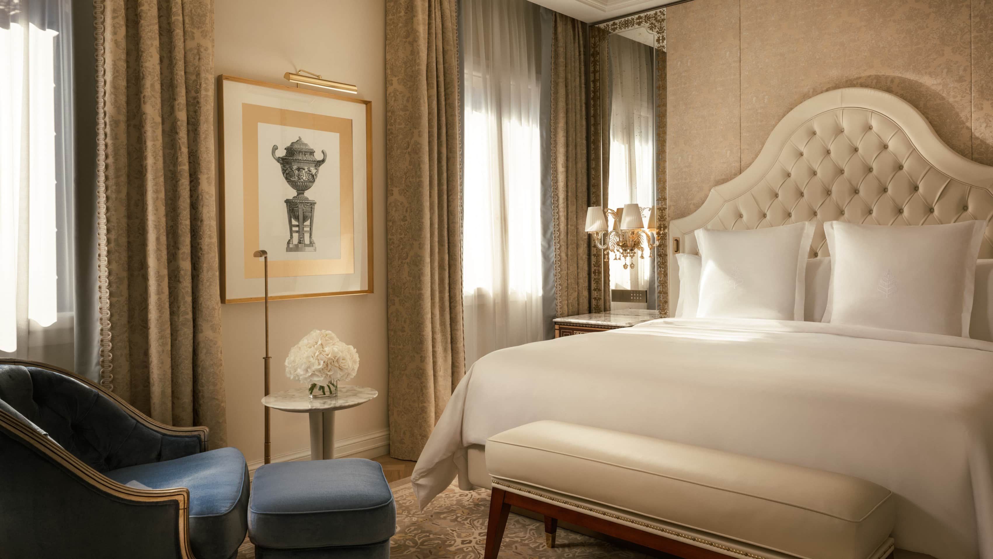 image of Lagoon-View Suite, interior, courtesy of Four Seasons