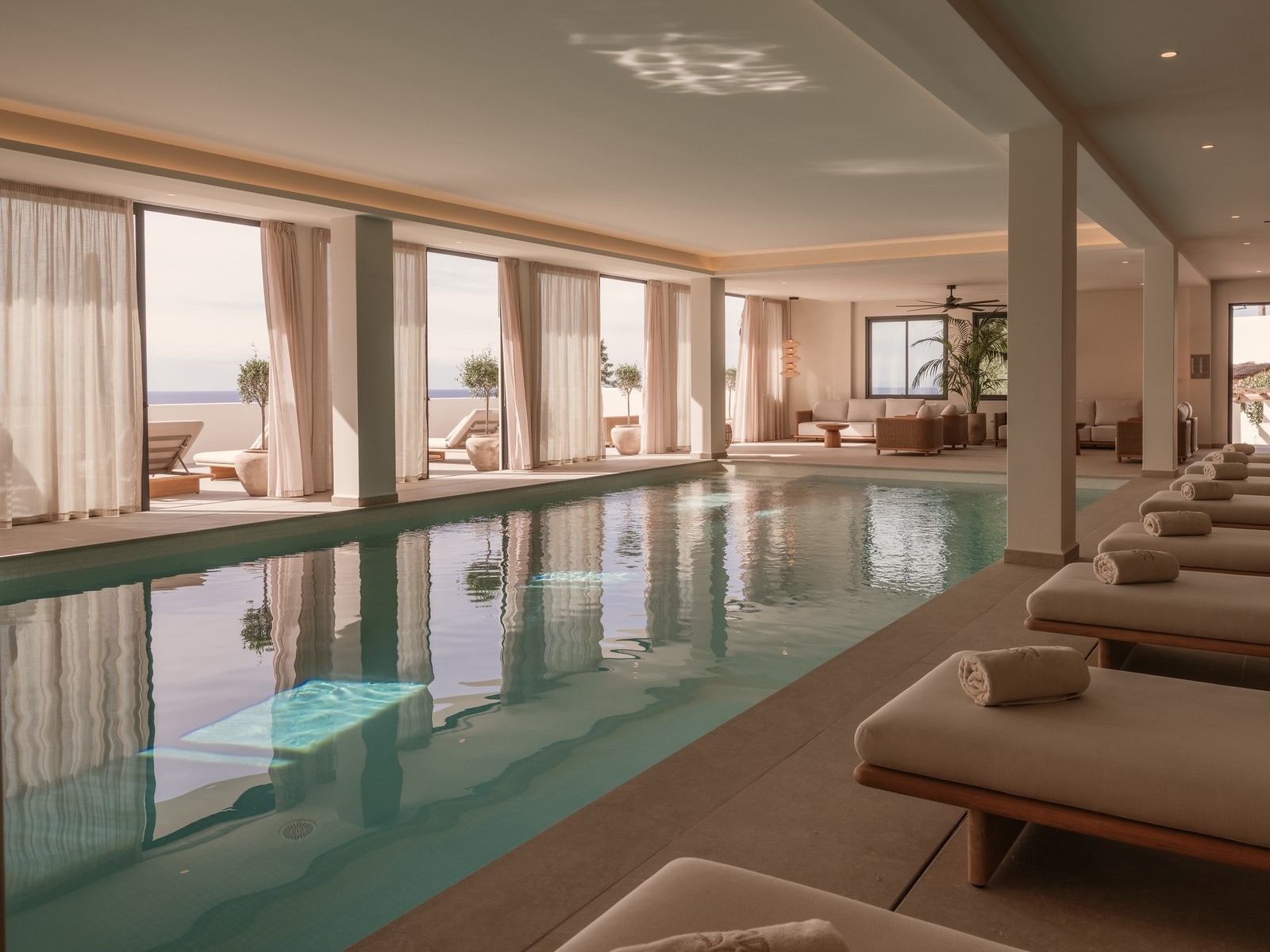 Image of the Pool, courtesy of Besai Ibiza