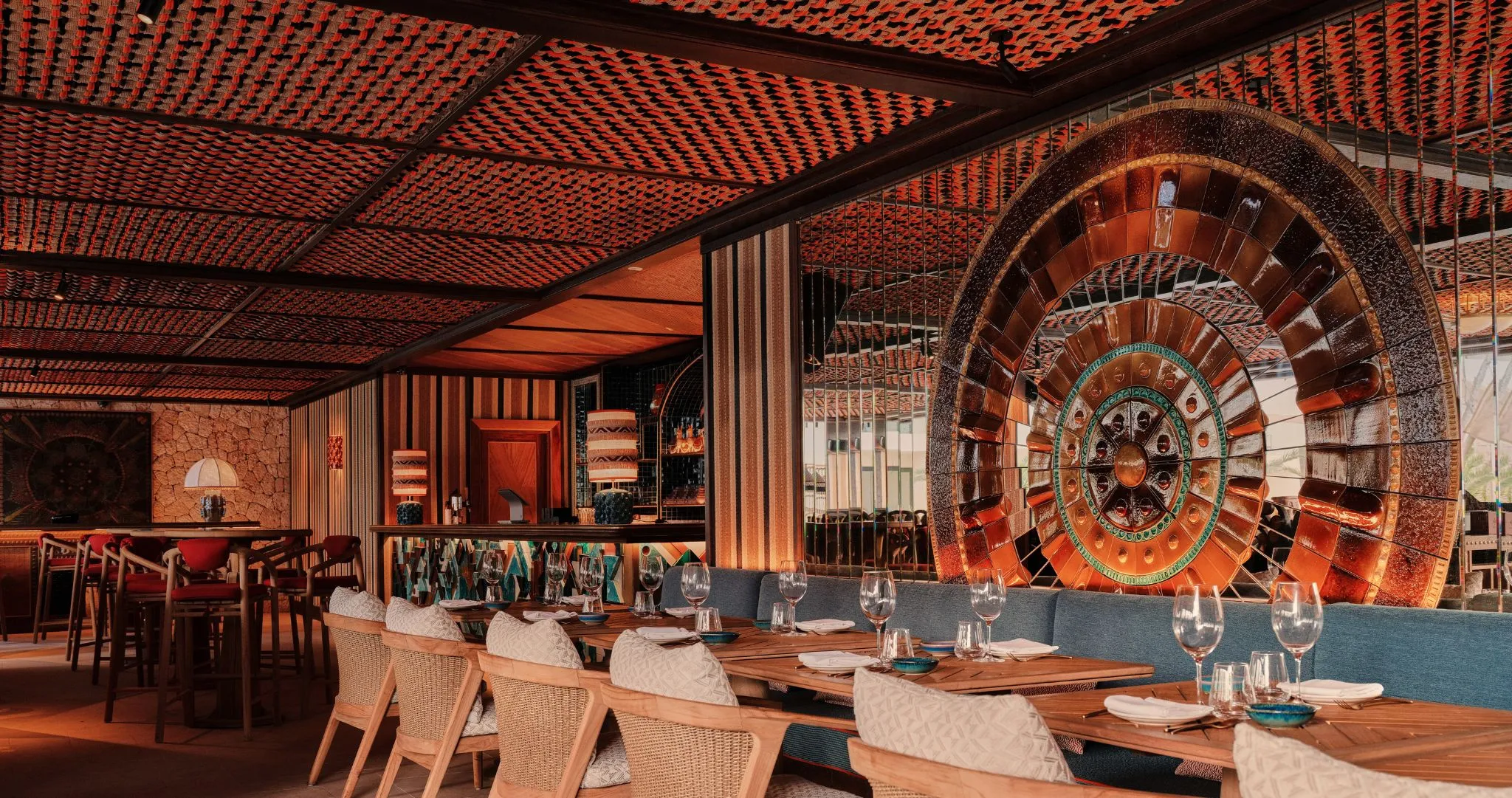 Image of Dining Venue COYA, courtesy of BLESS Ibiza The Site