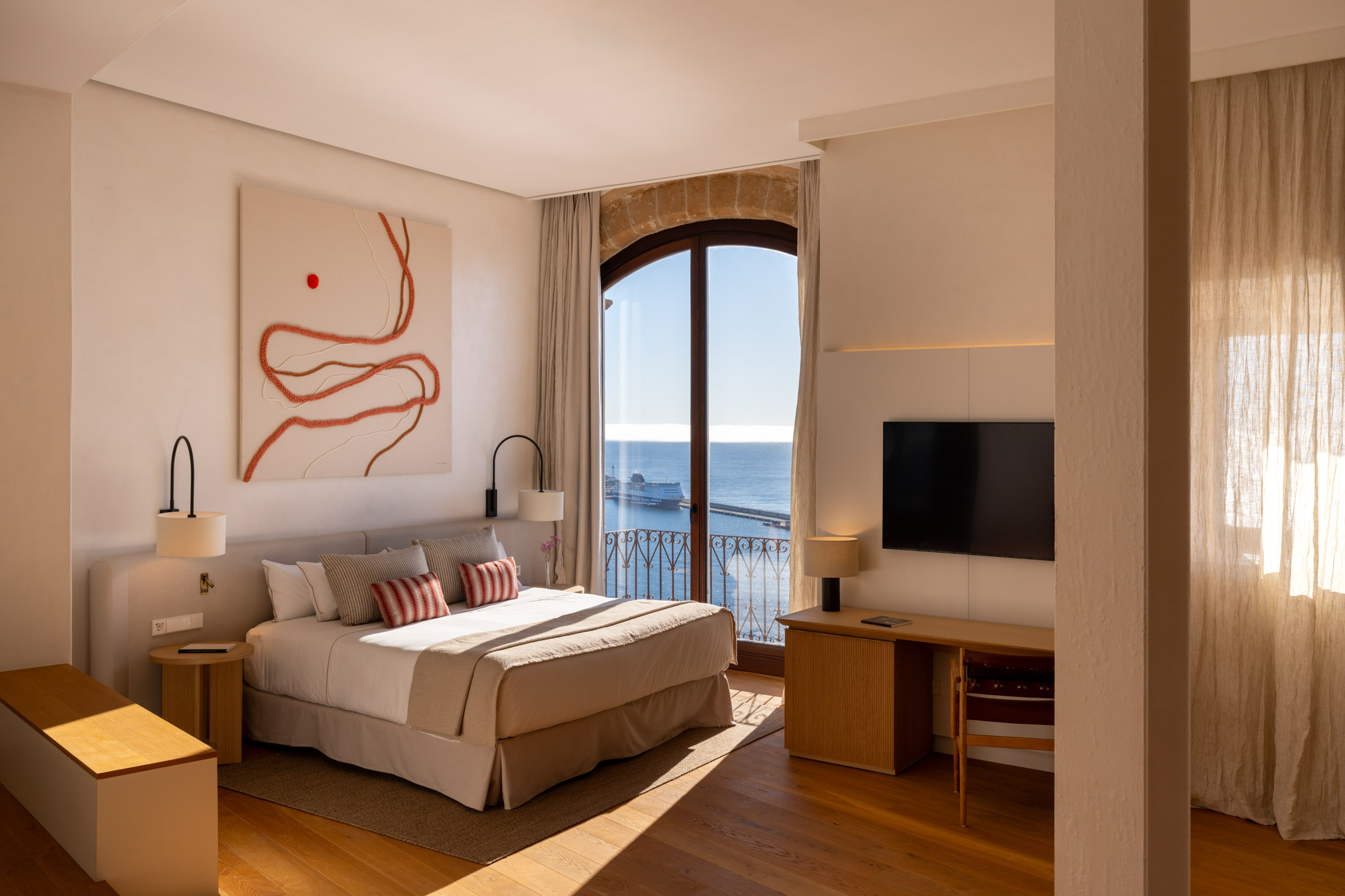 Image of a Junior Suite, courtesy of Parador de Ibiza