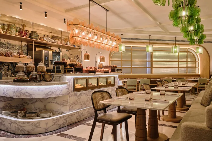 Image of Dining Venue La Sabina, courtesy of BLESS Ibiza The Site