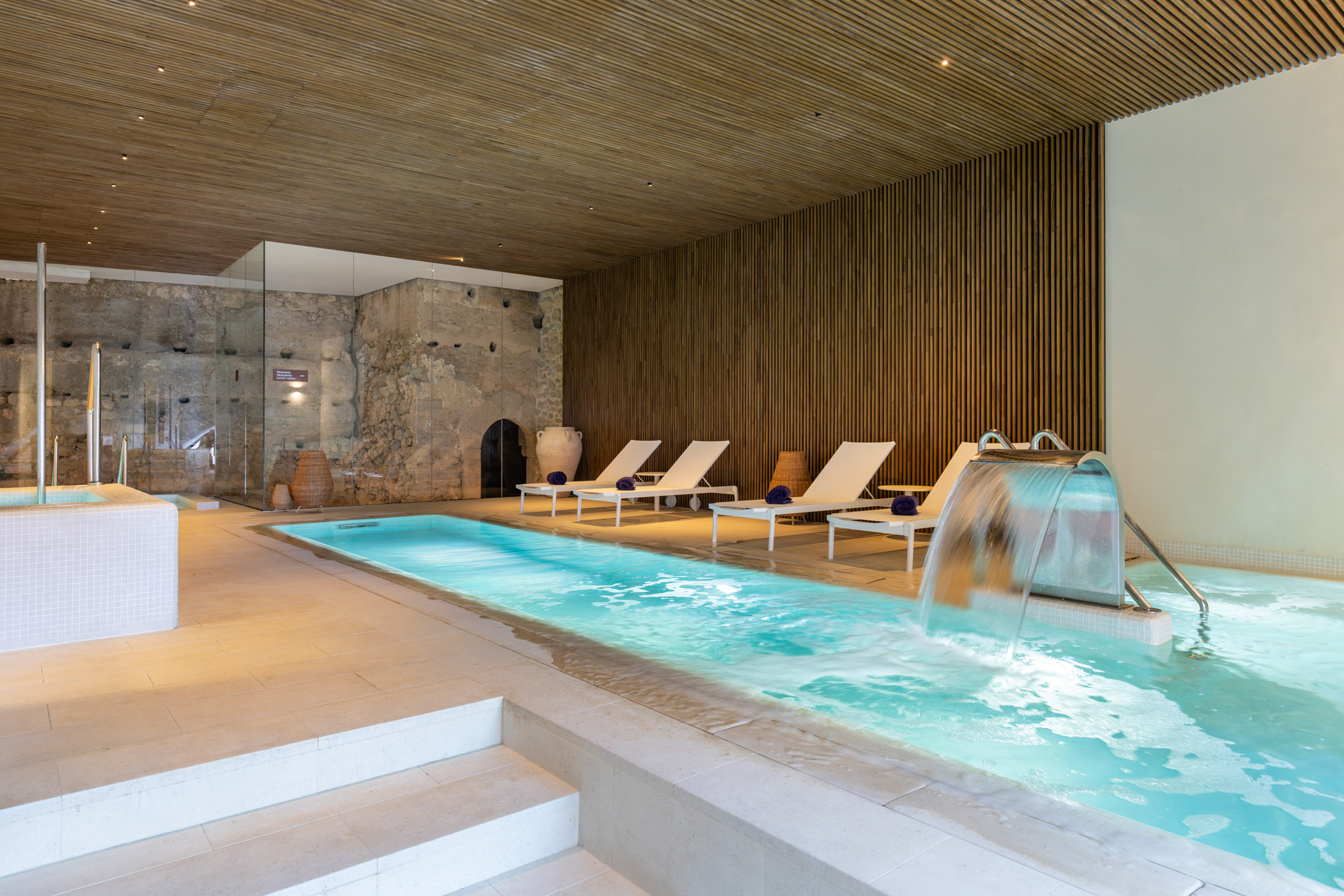 Image of the Spa, courtesy of Parador de Ibiza