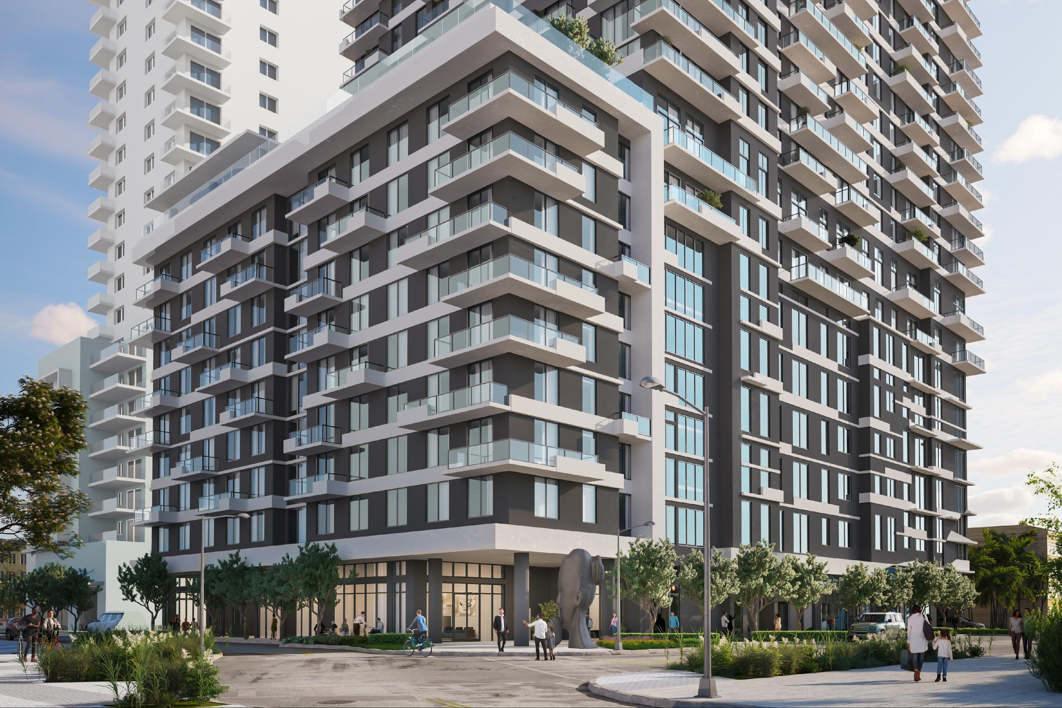Luxury apartments and Tribute Portfolio hotel break ground at Brightline West Palm Beach