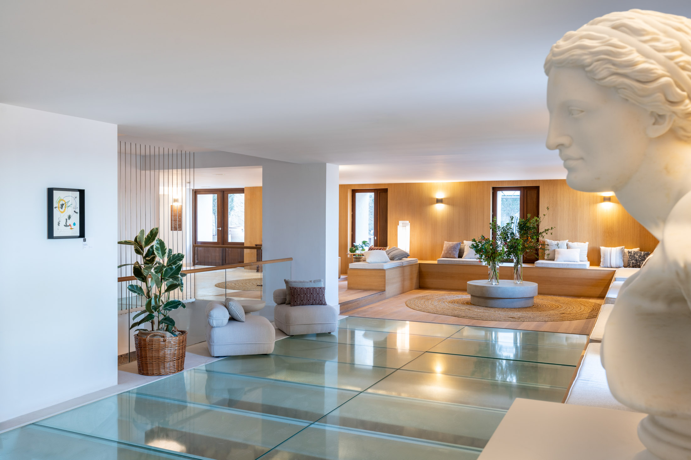 Image of Property Lobby, courtesy of Parador de Ibiza