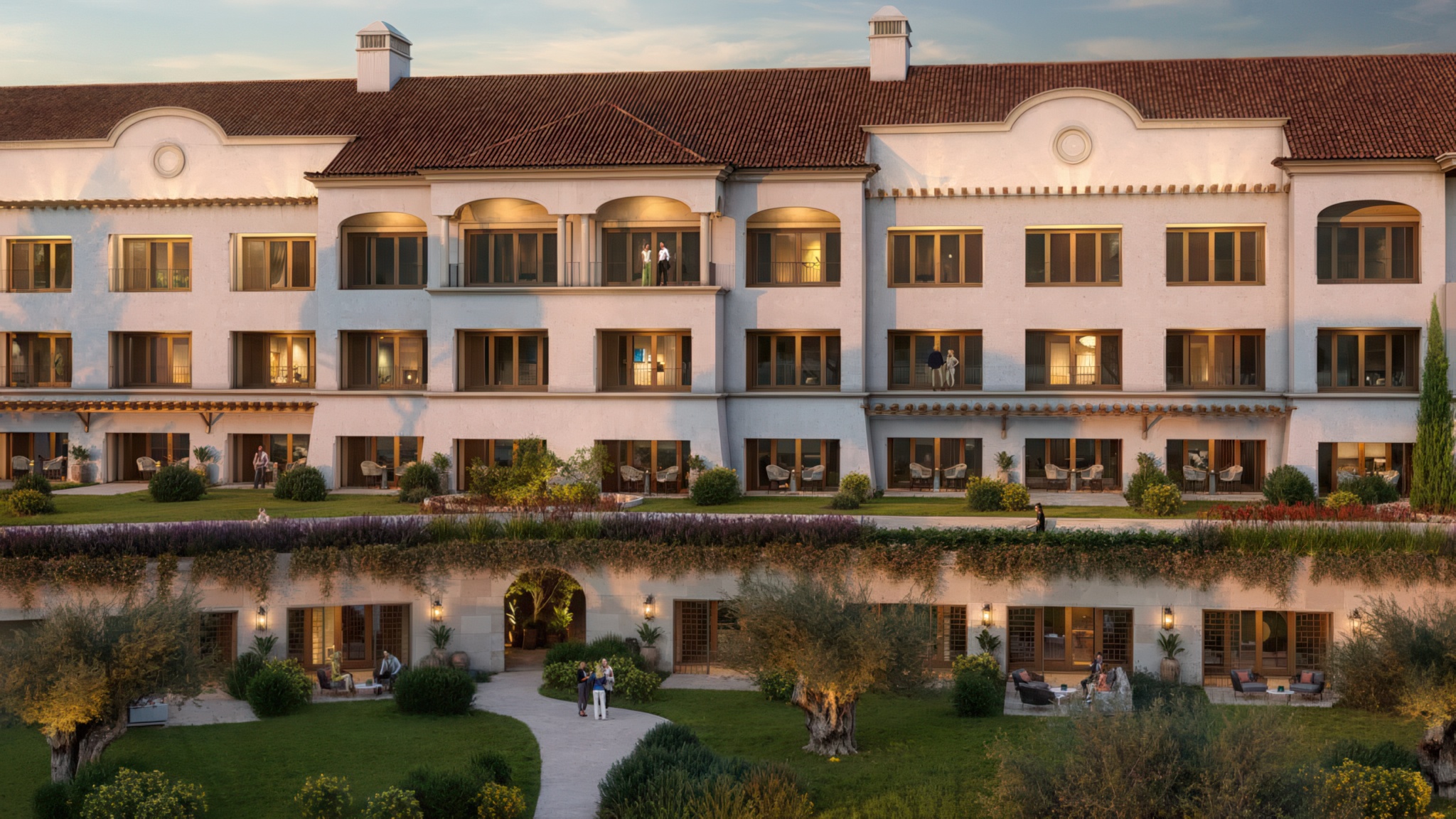 image of Nobu Monte Rei Resort Exterior, courtesy of Nobu Hospitality
