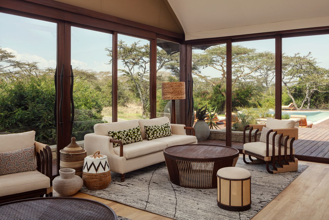 image of the spa, courtesy of JW Marriott Mount Kenya Rhino Reserve Safari Camp