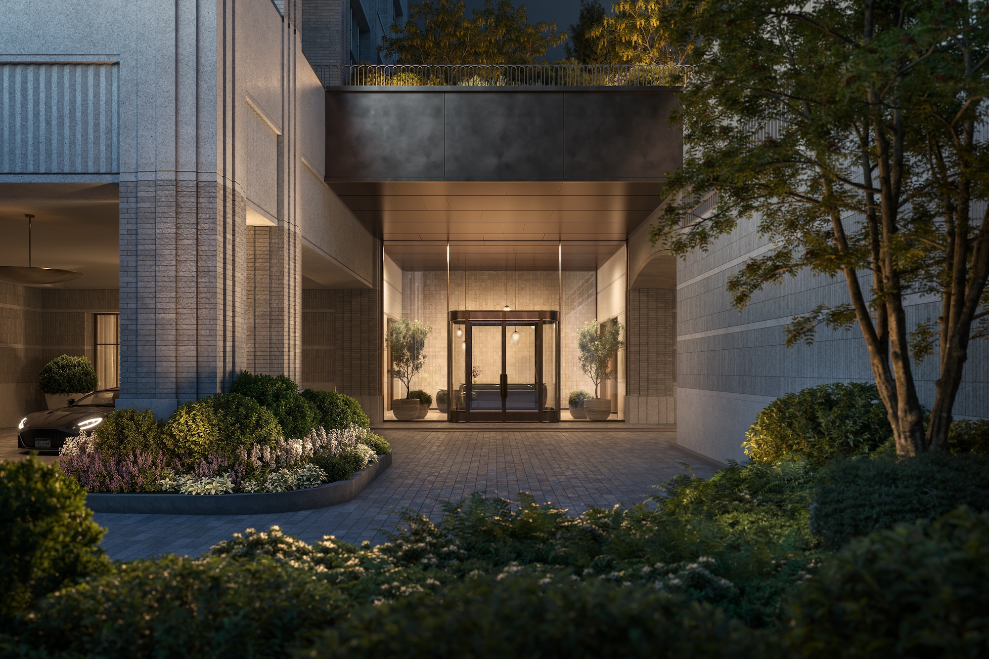 Rendering of The Greenwich Spire, Kohn Pedersen Fox