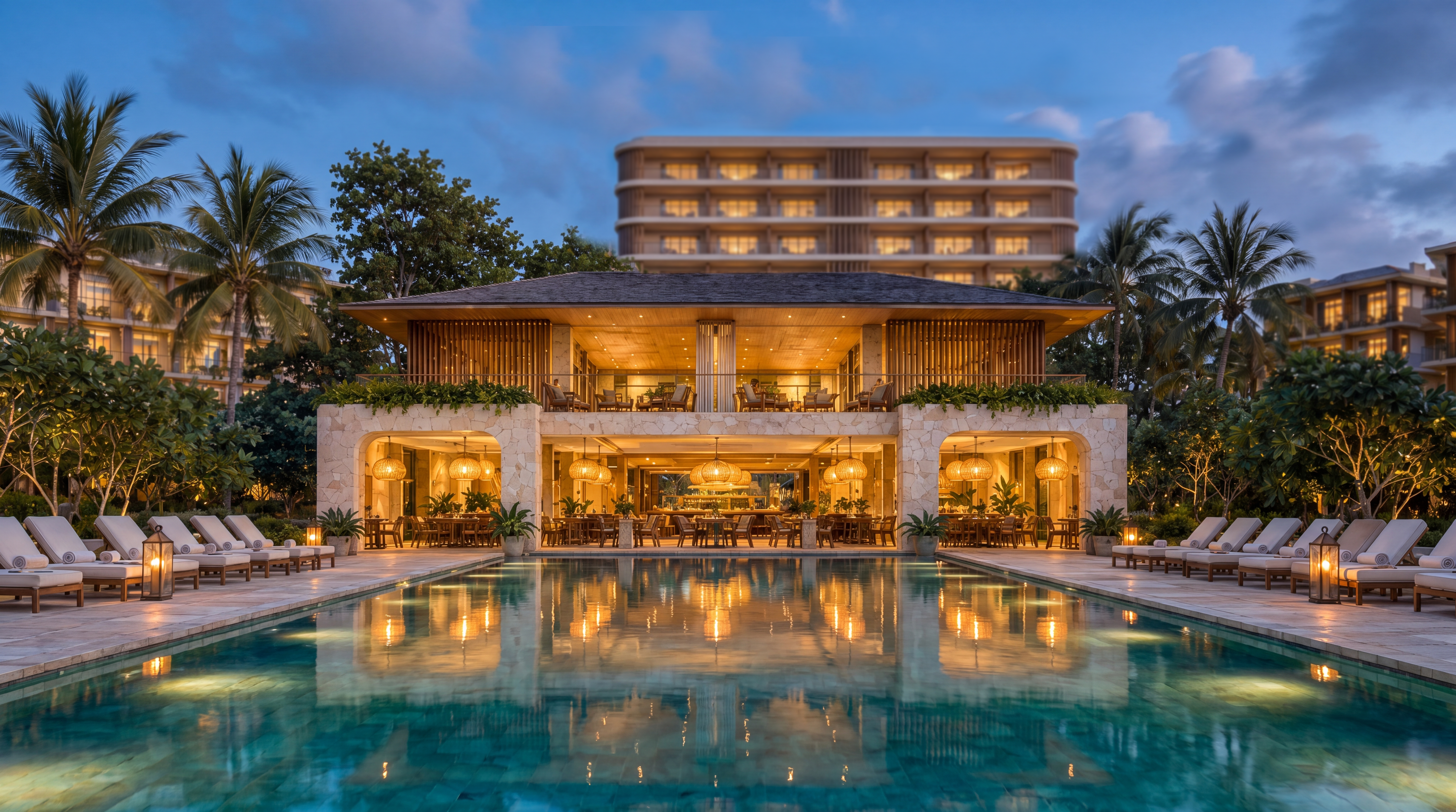 Rendering of Corinthia Hotel & Residences Turks & Caicos, courtesy of Corinthia