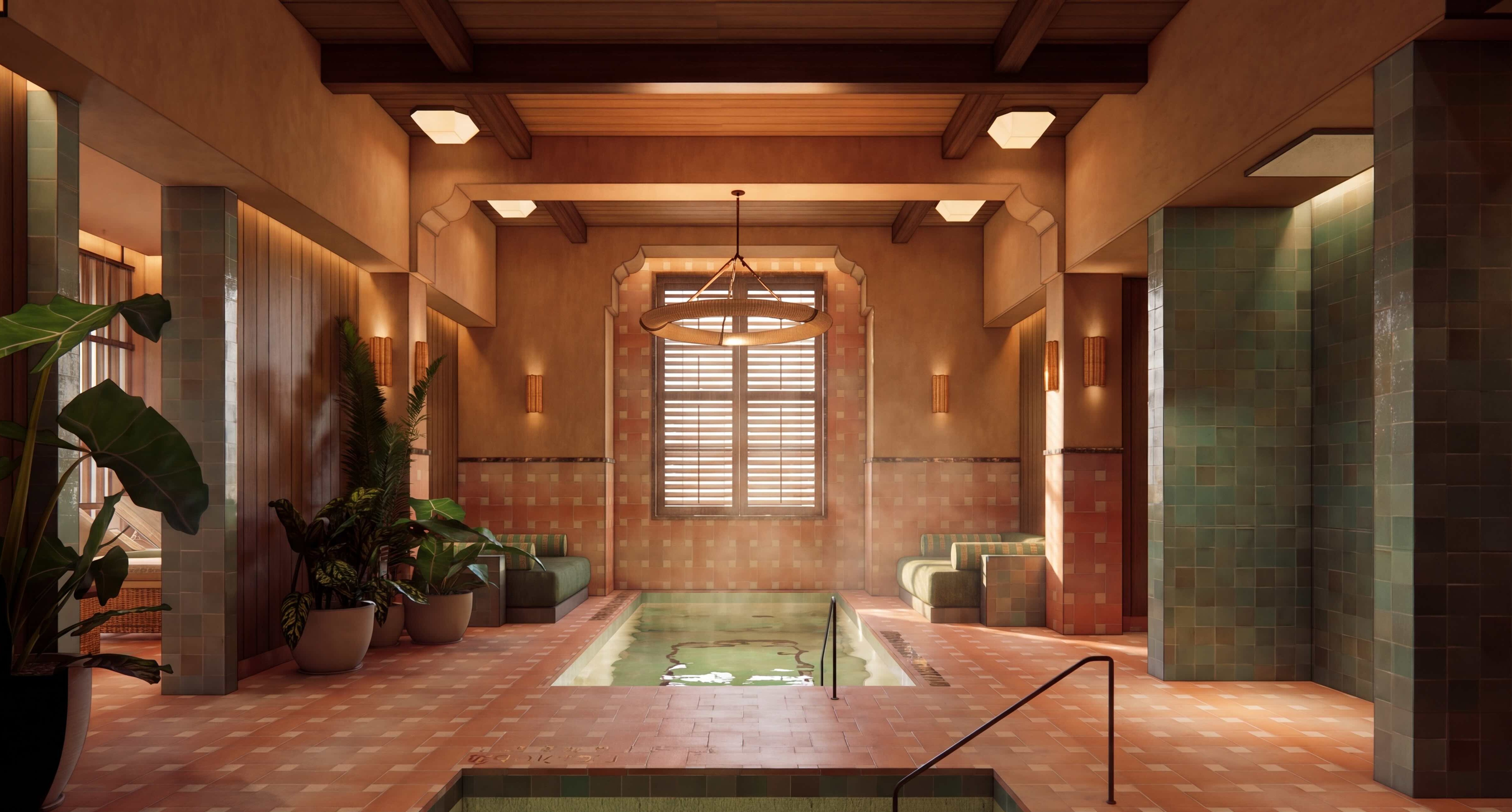 Court Club unveils its recovery spa as it nears its opening