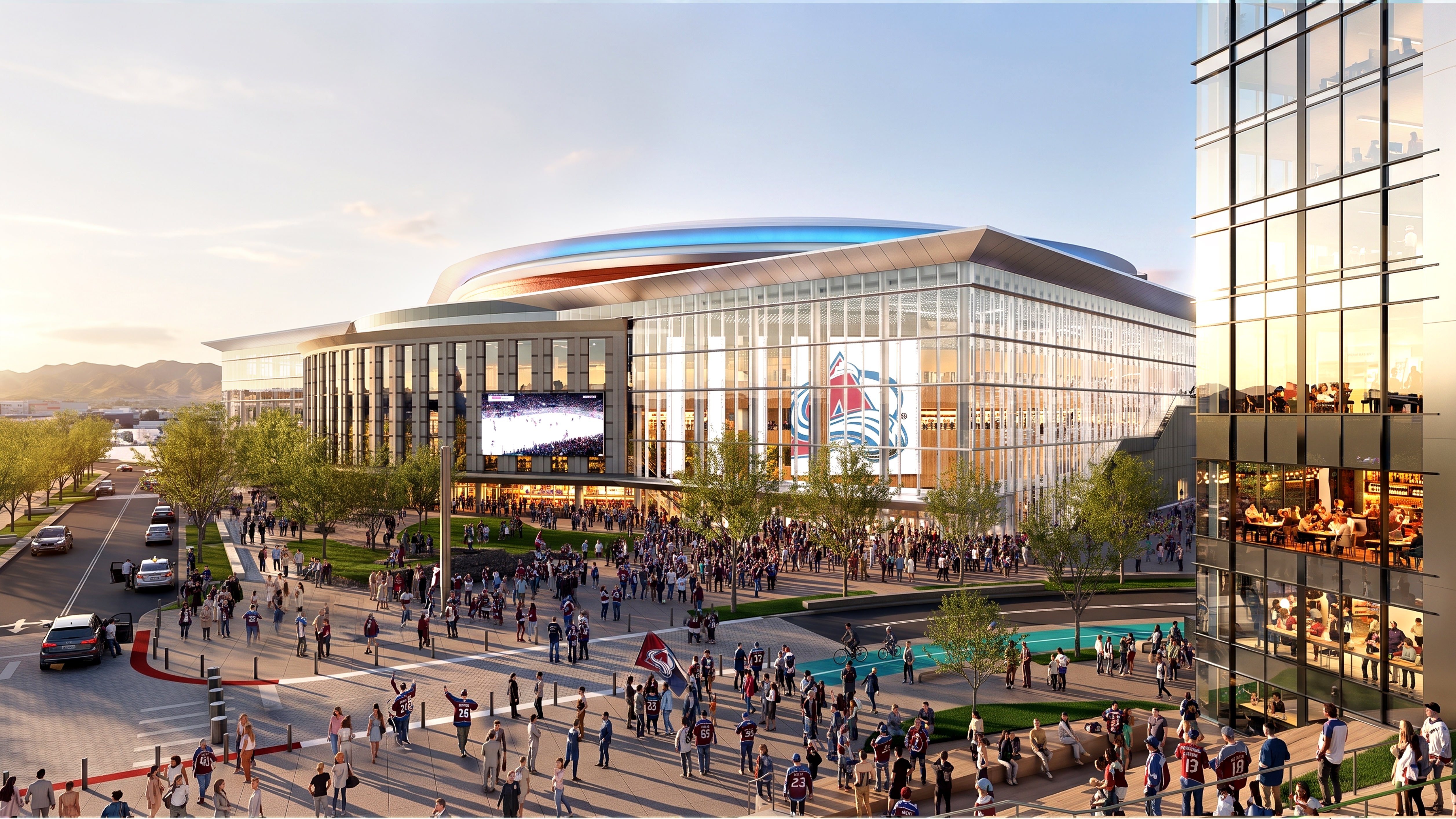 Ball Arena Renovation — Stadium in Auraria, Denver