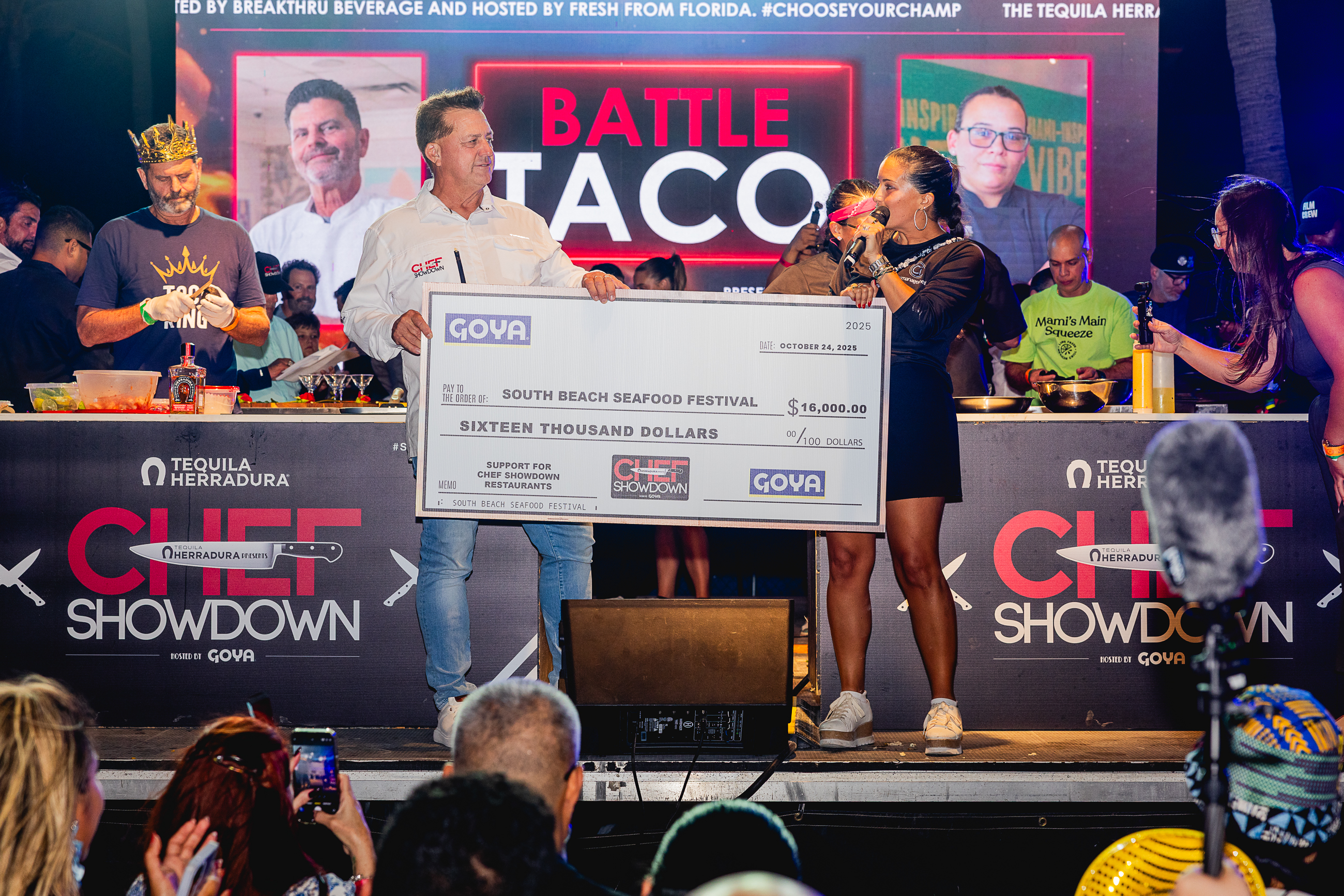 South Beach Seafood Festival 2025_Chef Showdown_Tod Roy and Valerie Roy_Photo By The Louis Collection.jpg