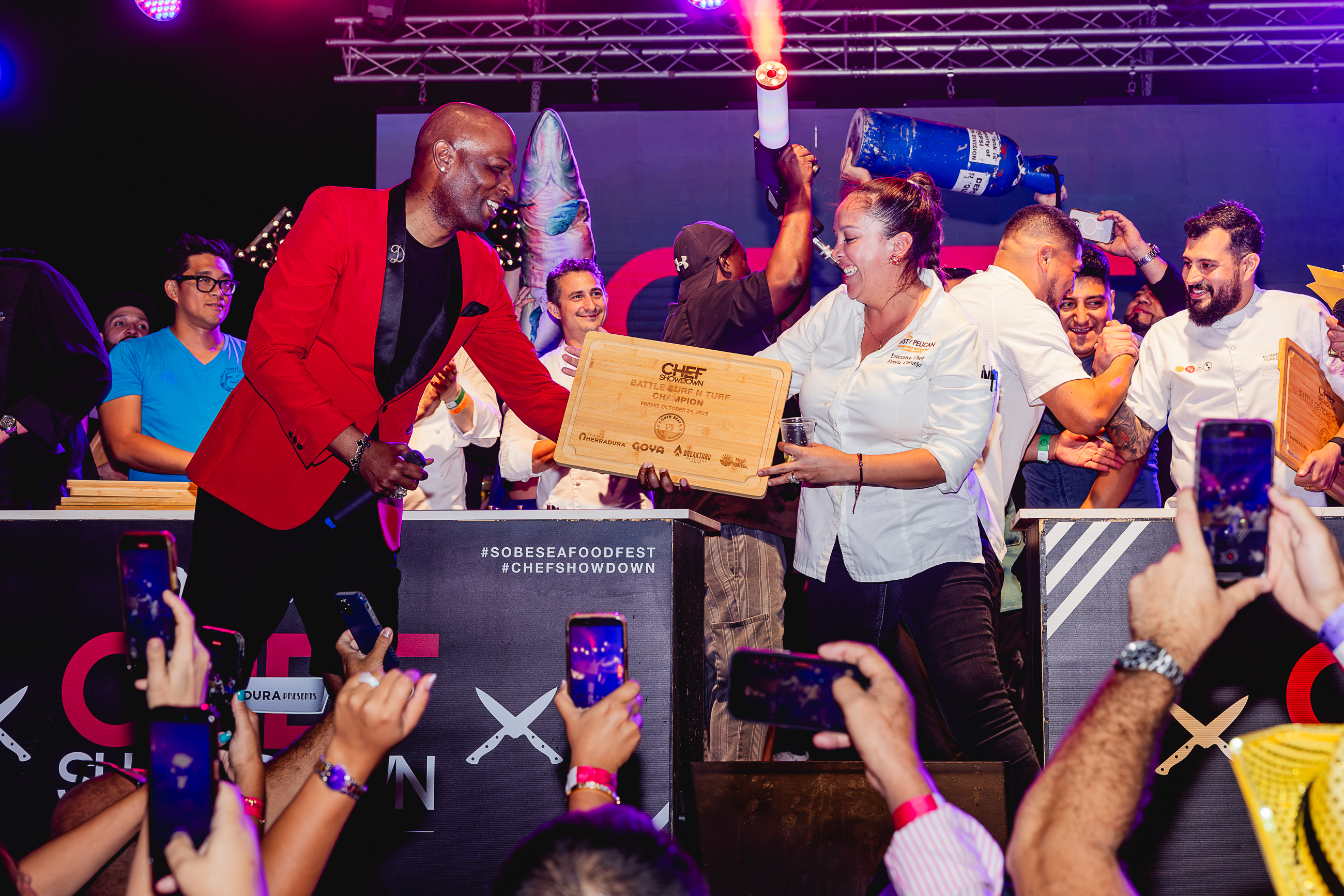South Beach Seafood Festival 2025_Chef Showdown_Chef Fiorela Cornejo_Photo By The Louis Collection.jpg