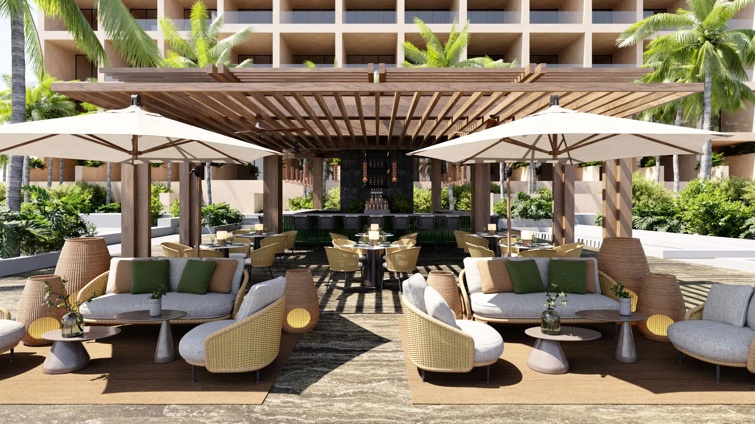image of pool-venue Brisa, courtesy of Hyatt