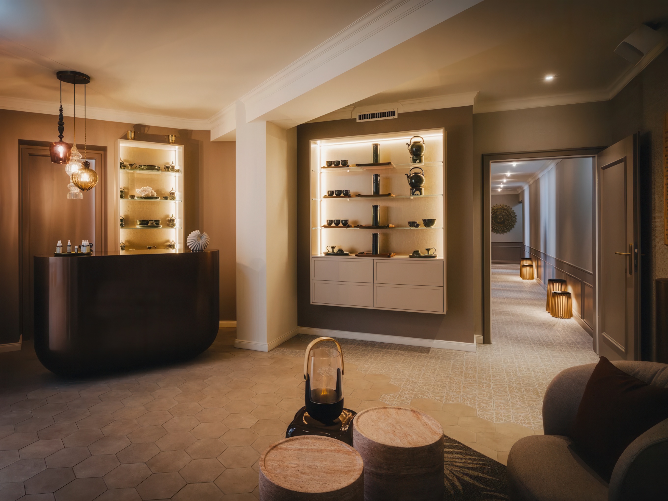image of the J Wellness Circle Spa, courtesy of Taj