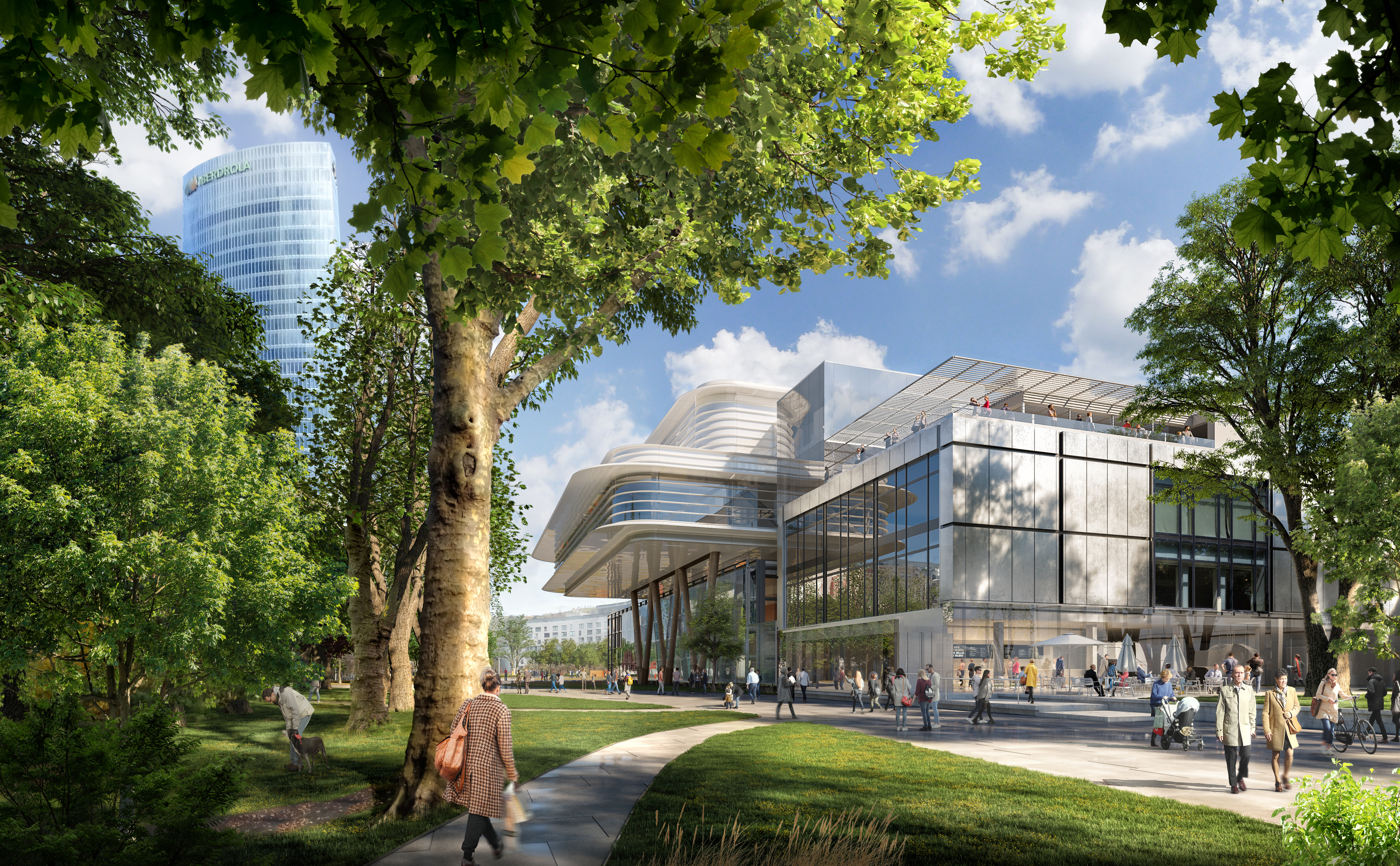 Bilbao Fine Arts Museum Agravitas Expansion — Museum in Abandoibarra, Bilbao