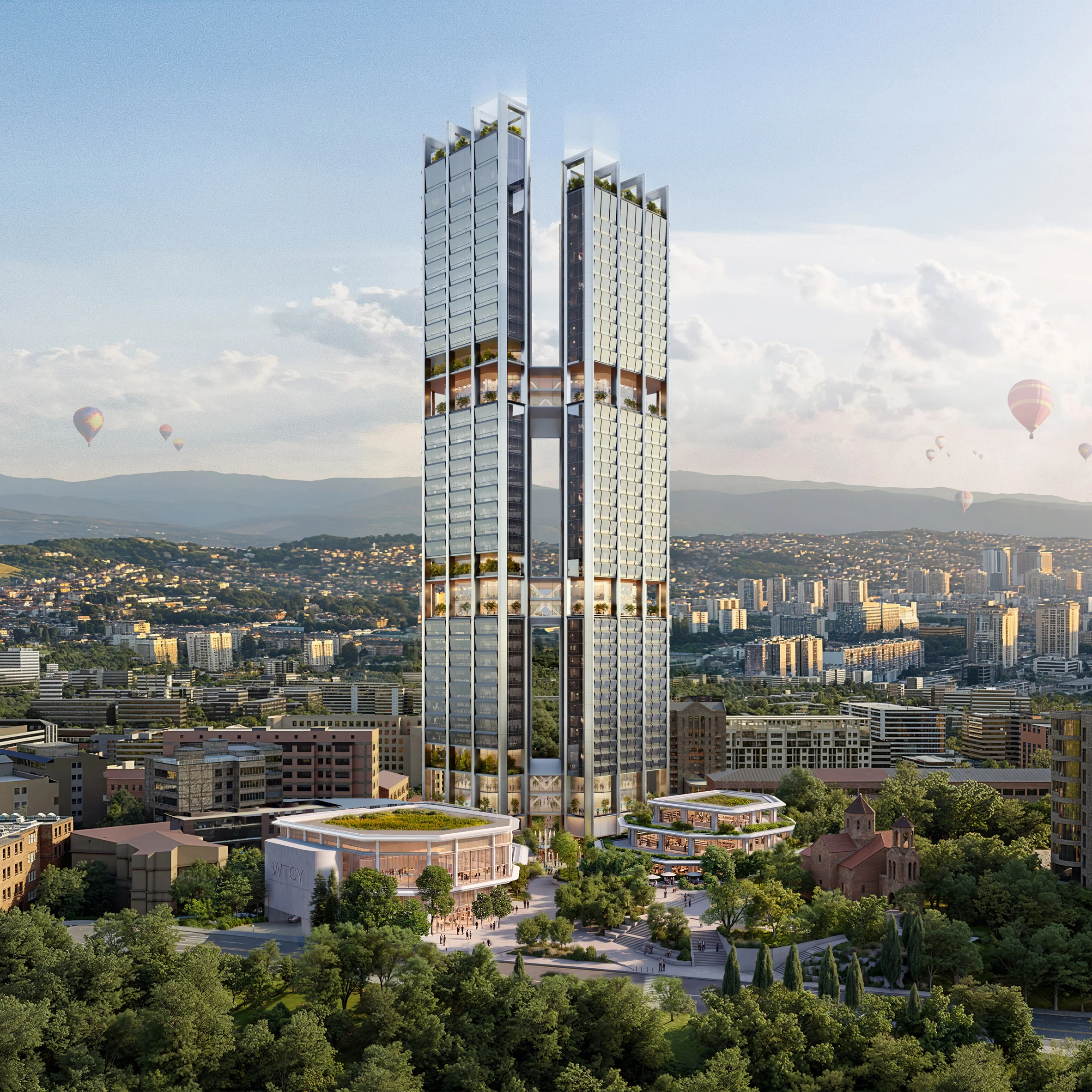 World Trade Center Yerevan — Mixed-Use in Kentron, Yerevan