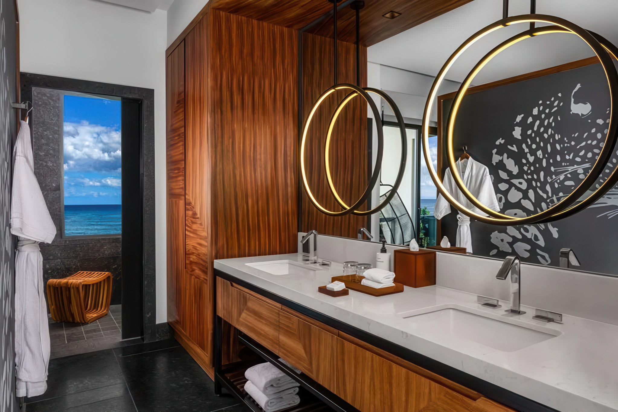 Conrad Tulum Riviera Maya guest bathroom, courtesy of Conrad