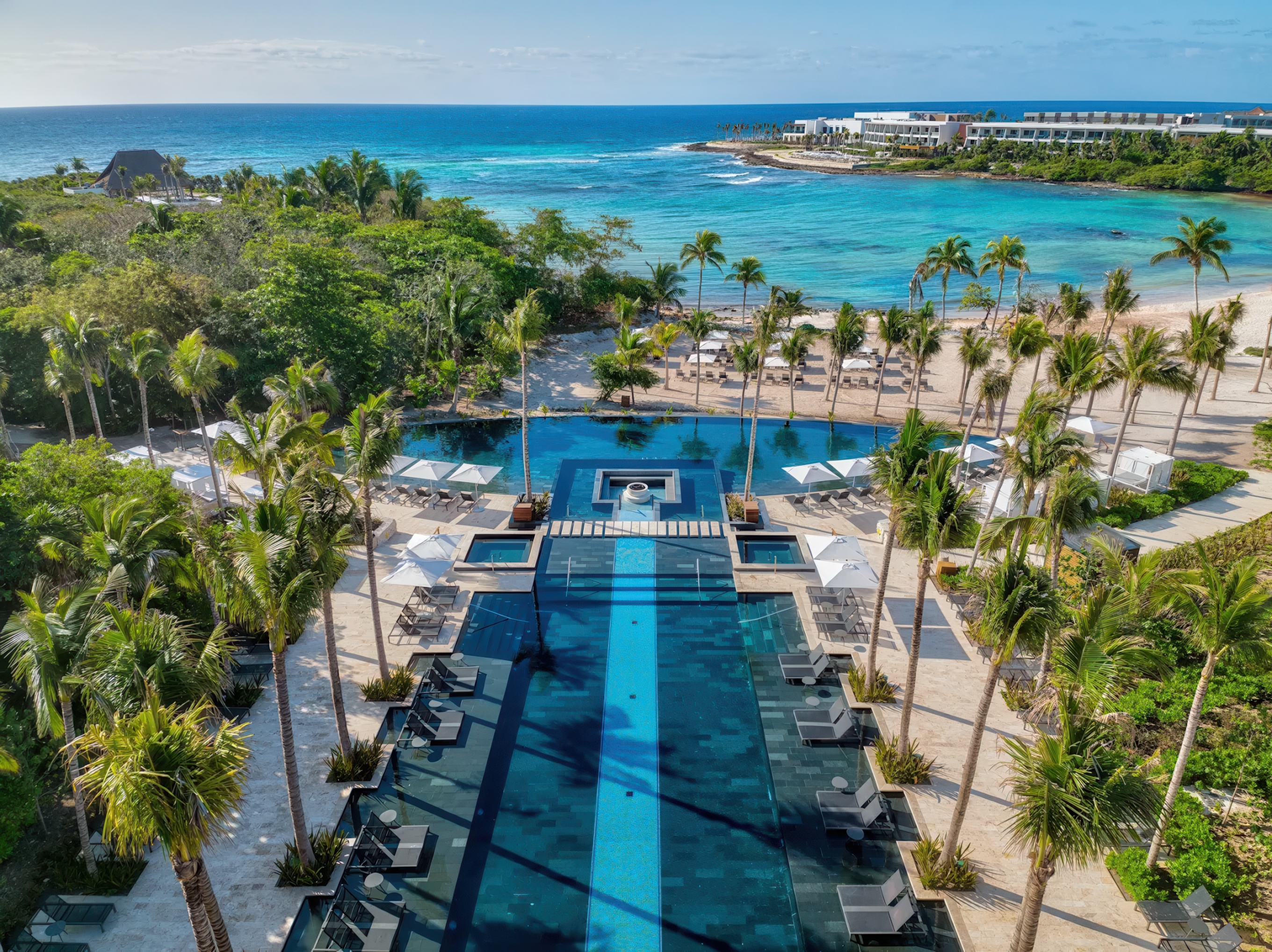 Conrad Tulum Riviera Maya Aerial, courtesy of Conrad and Victor Elias