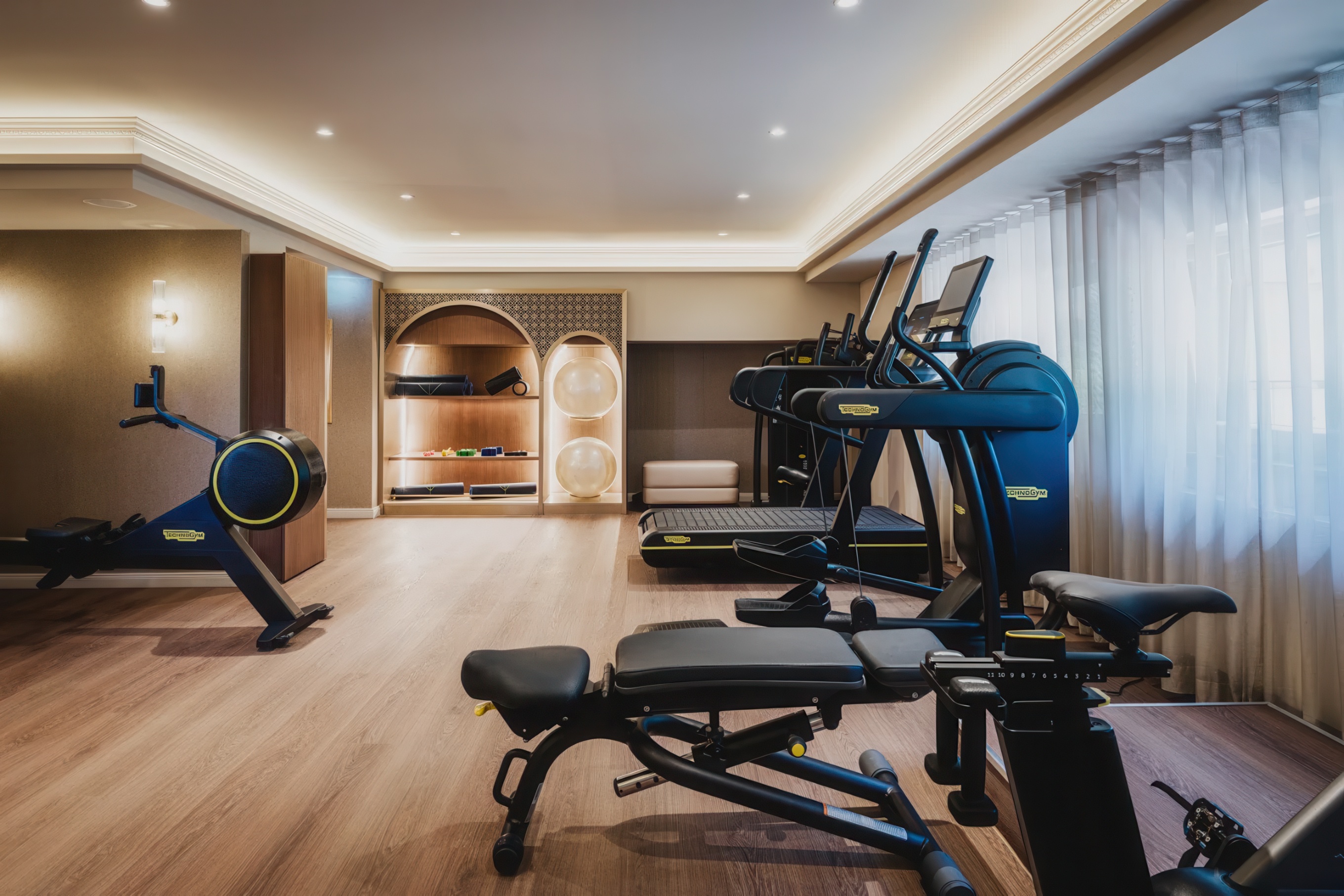 image of the Fitness Studio, courtesy of Taj