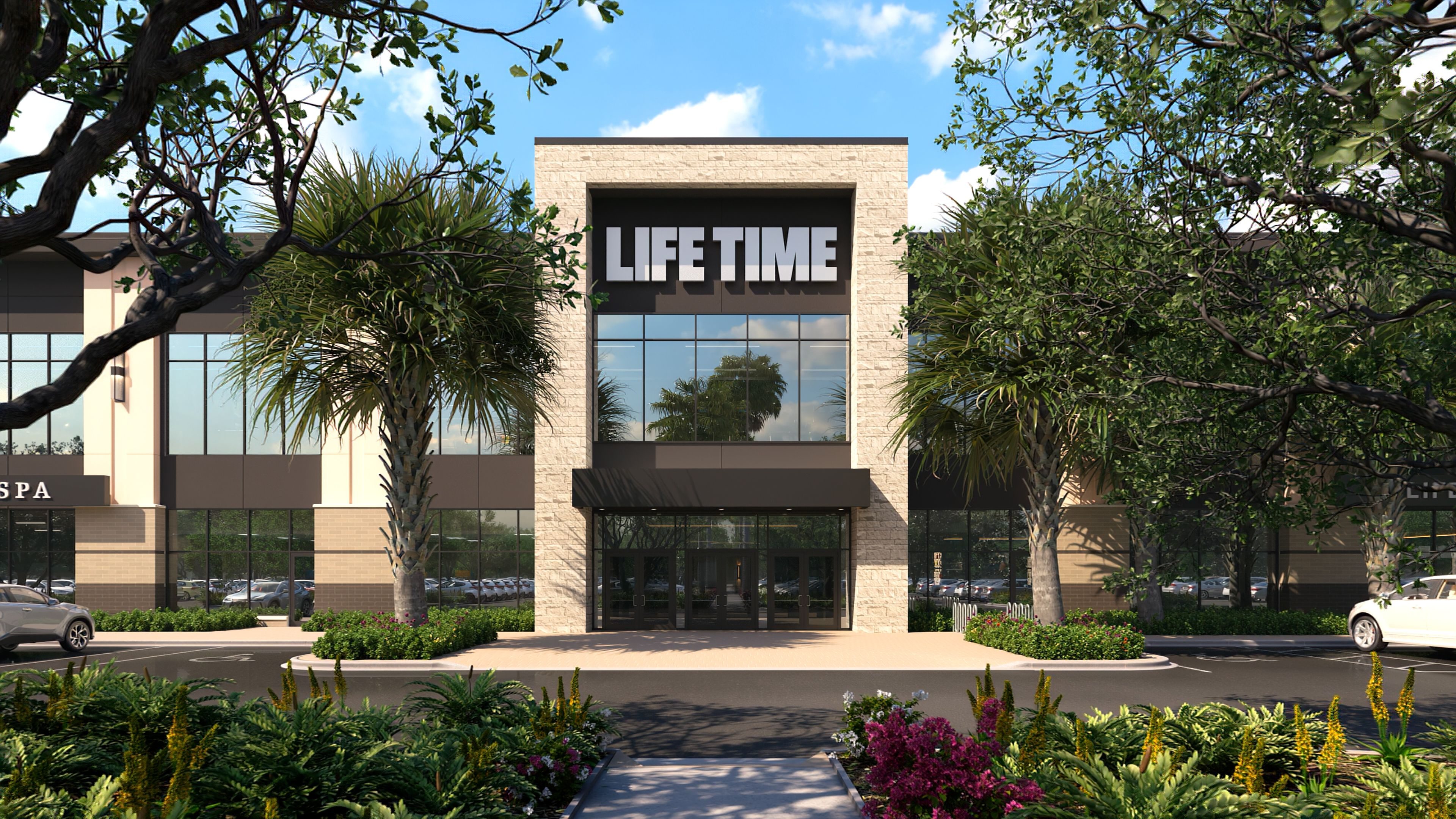 Rendering of Life Time Lakewood Ranch exterior