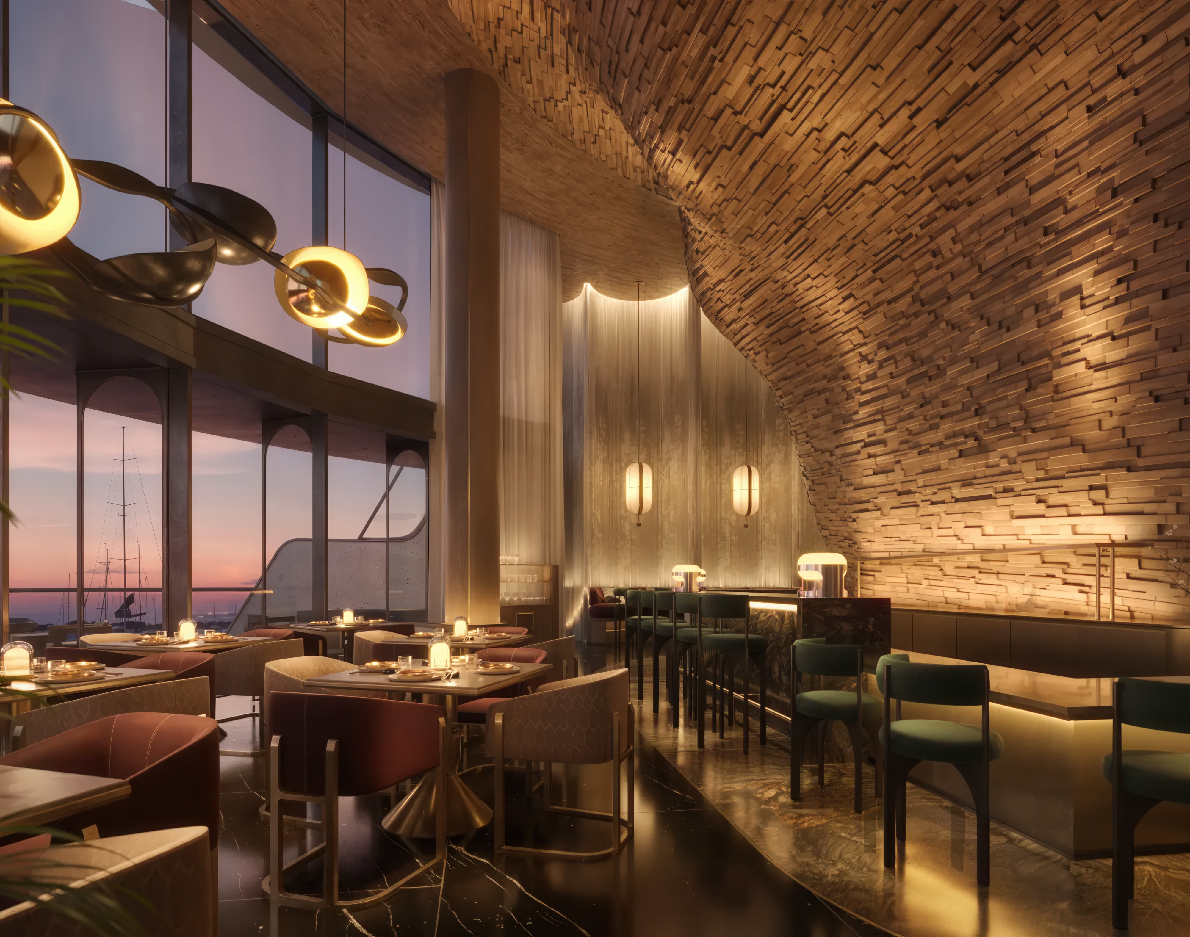 image of dining venue Sama Ai, courtesy of Equinox