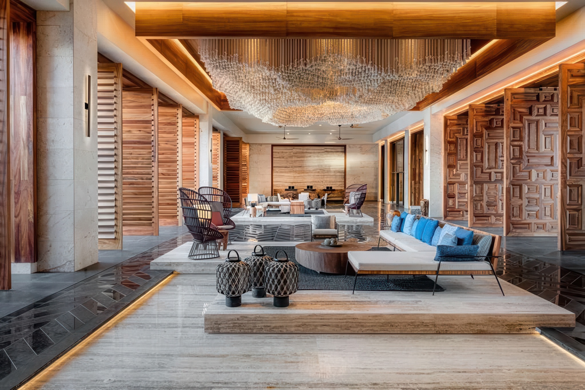 Conrad Tulum Riviera Maya Lobby, courtesy of Conrad