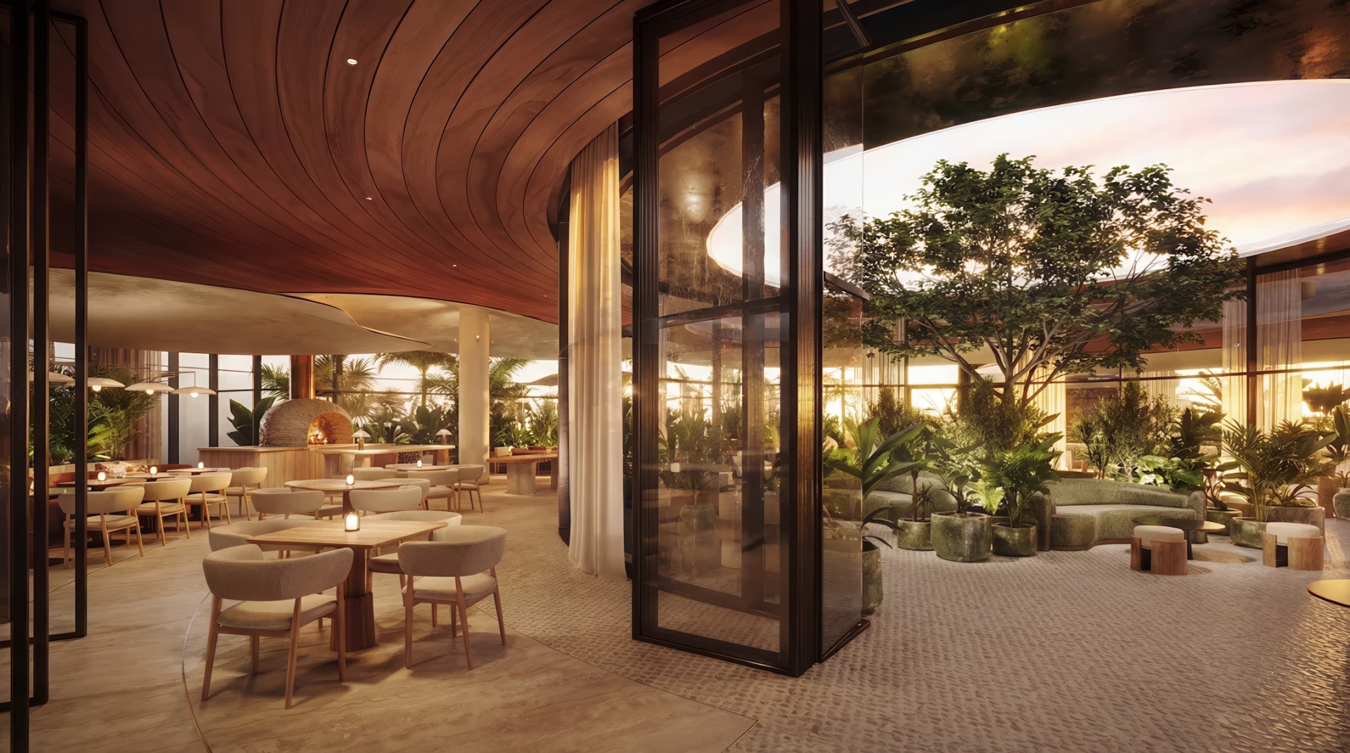 image of dining venue Soho Souk, courtesy of Equinox