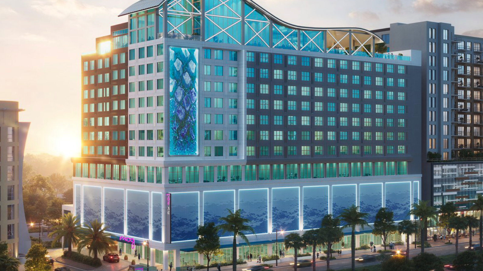 AC Hotel and Moxy Tampa Downtown — Hotel in Channel District, Tampa