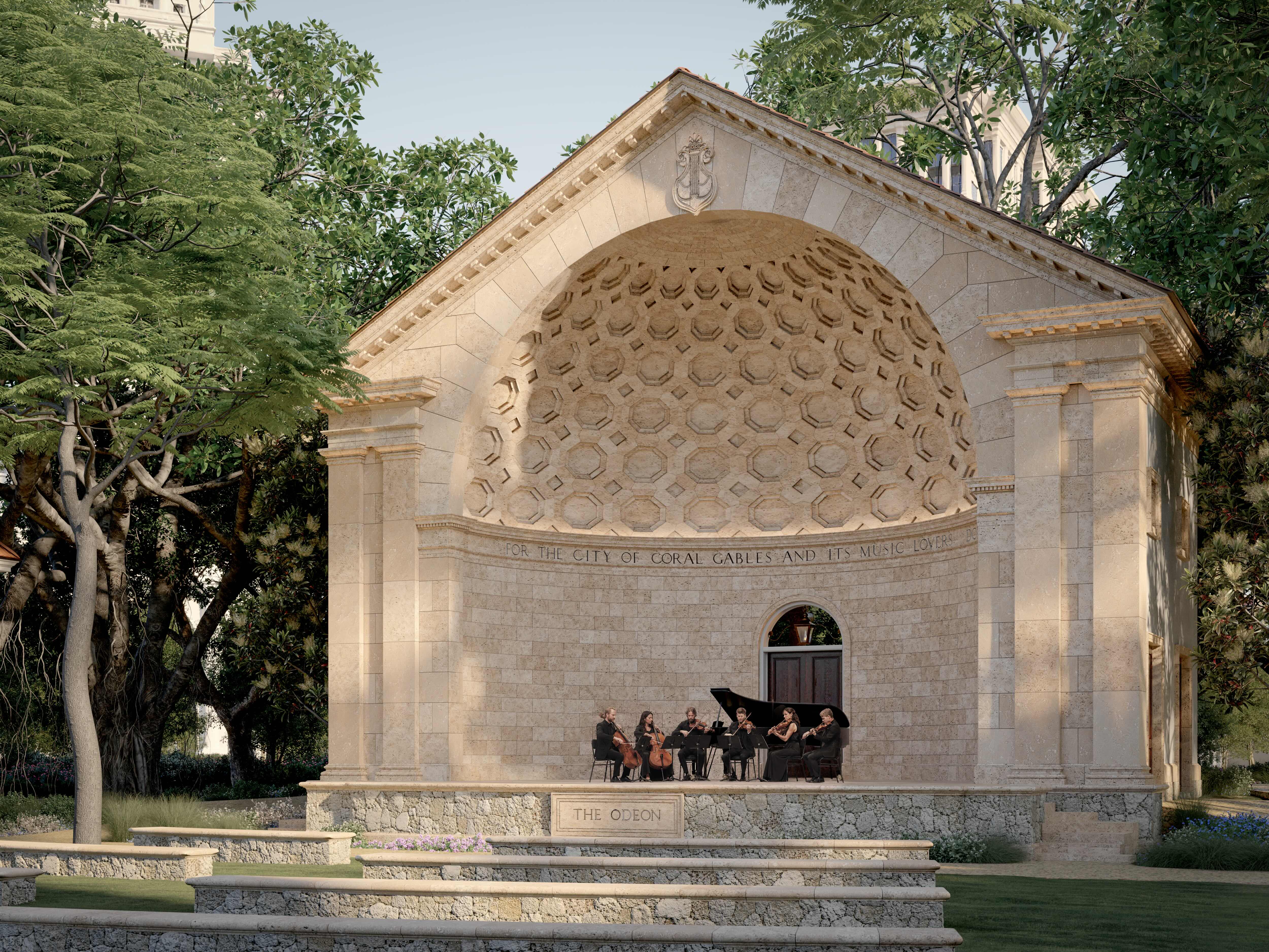 One of Frank Stella's final large-scale works will anchor a $10 million redesign of Coral Gables' Ponce Circle Park