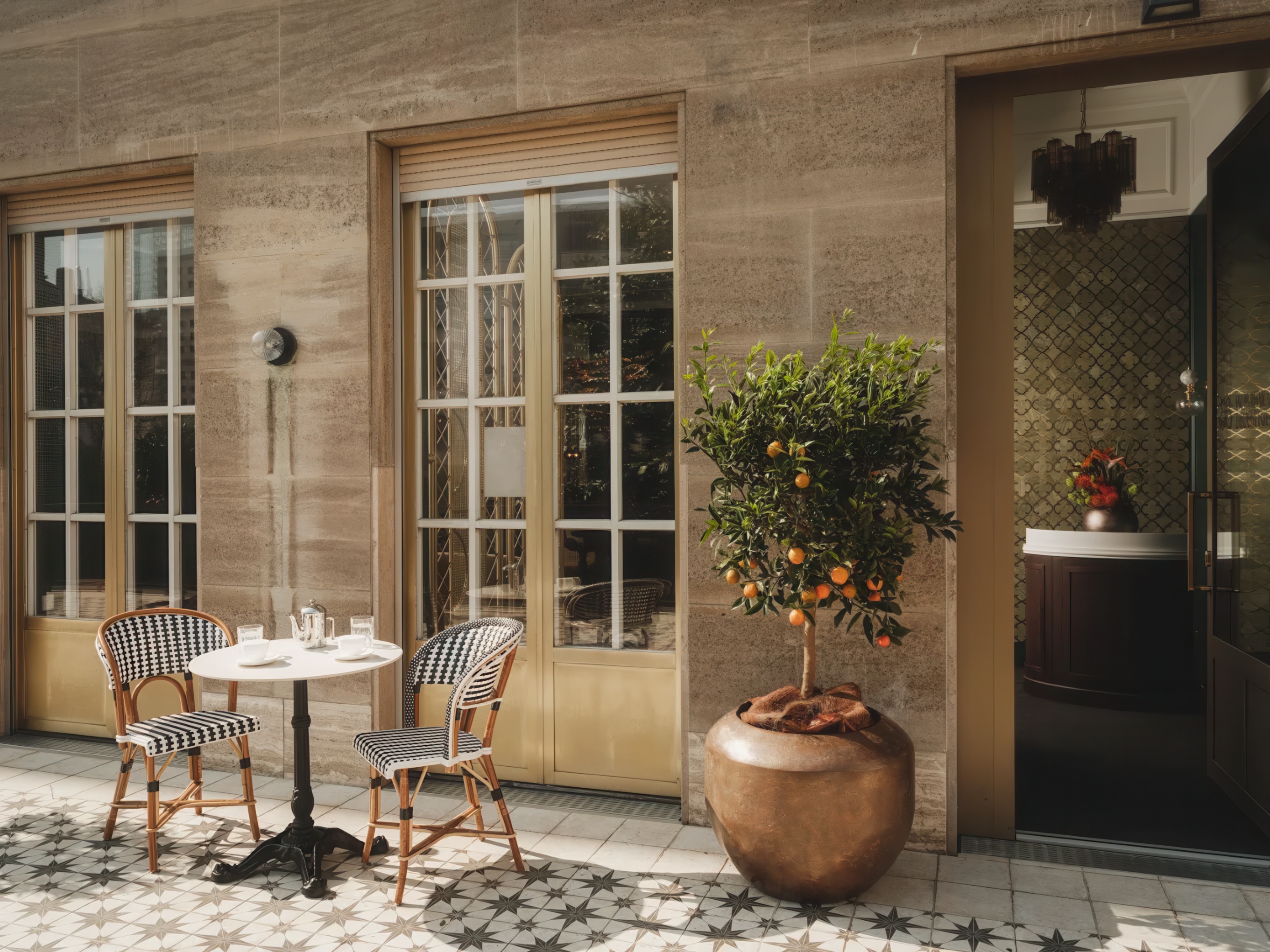 image of Bombay Brasserie Terrace, courtesy of Taj