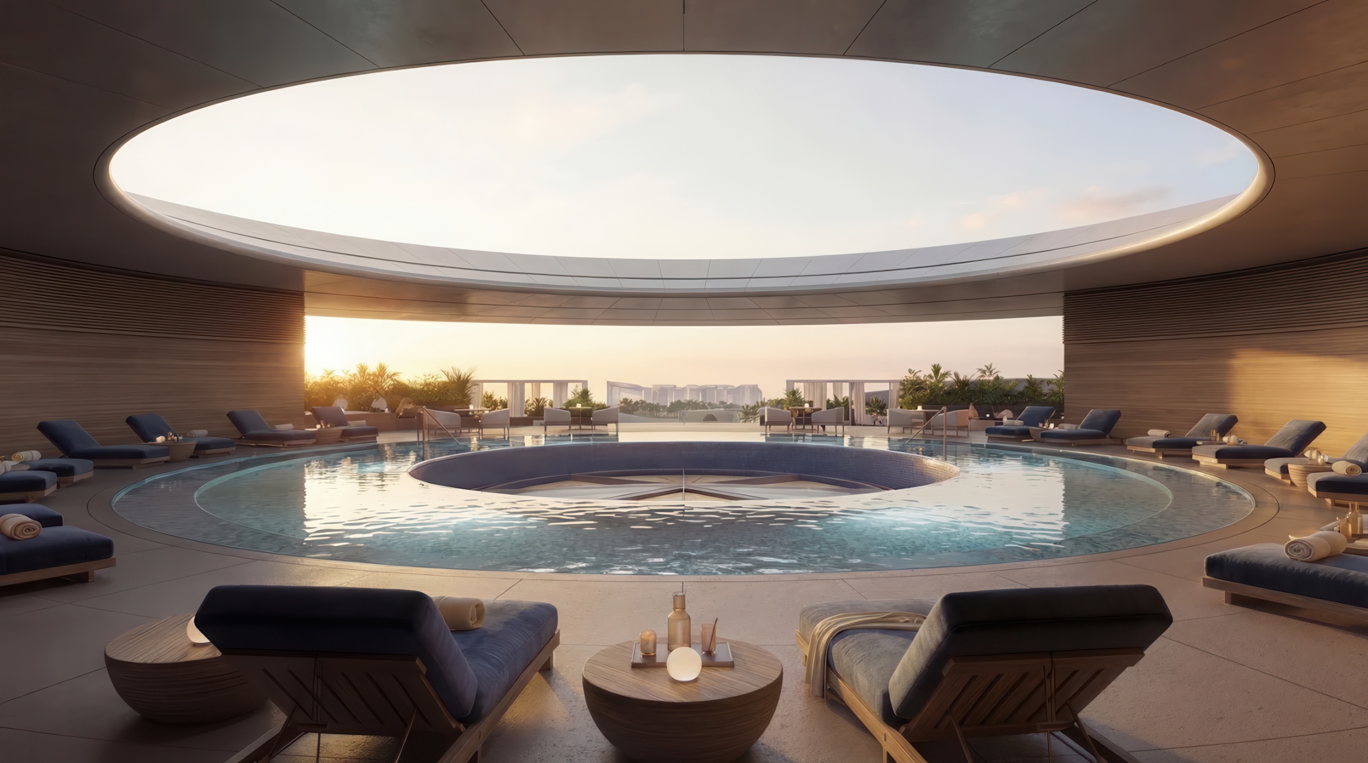 image of the Magnesium Salt Pool, courtesy of Equinox