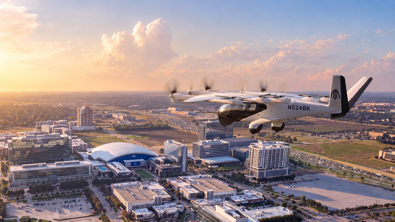 Archer unveils three electric air taxi networks across the Texas Triangle