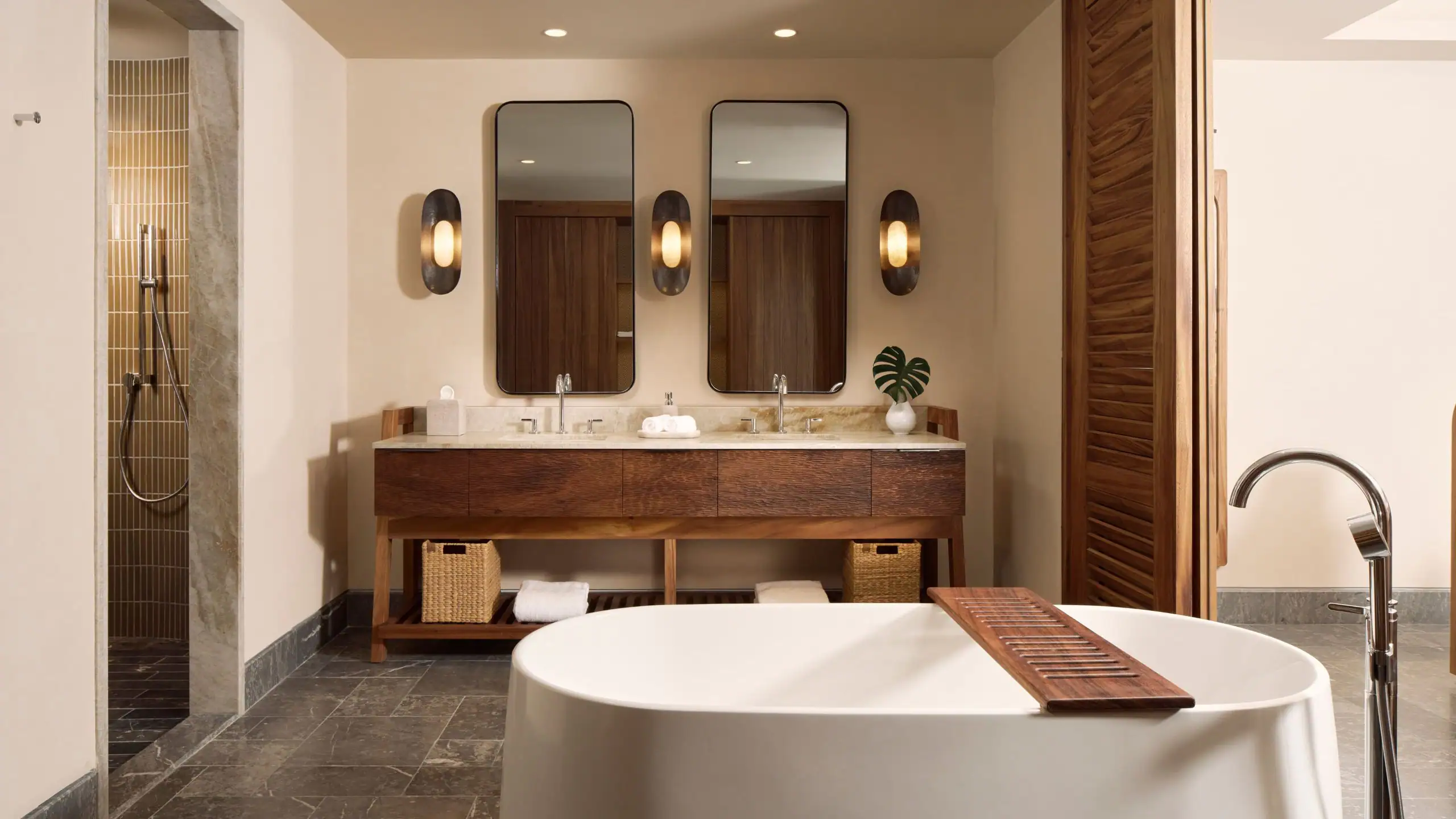 image of a king room's bathroom, courtesy of Hyatt