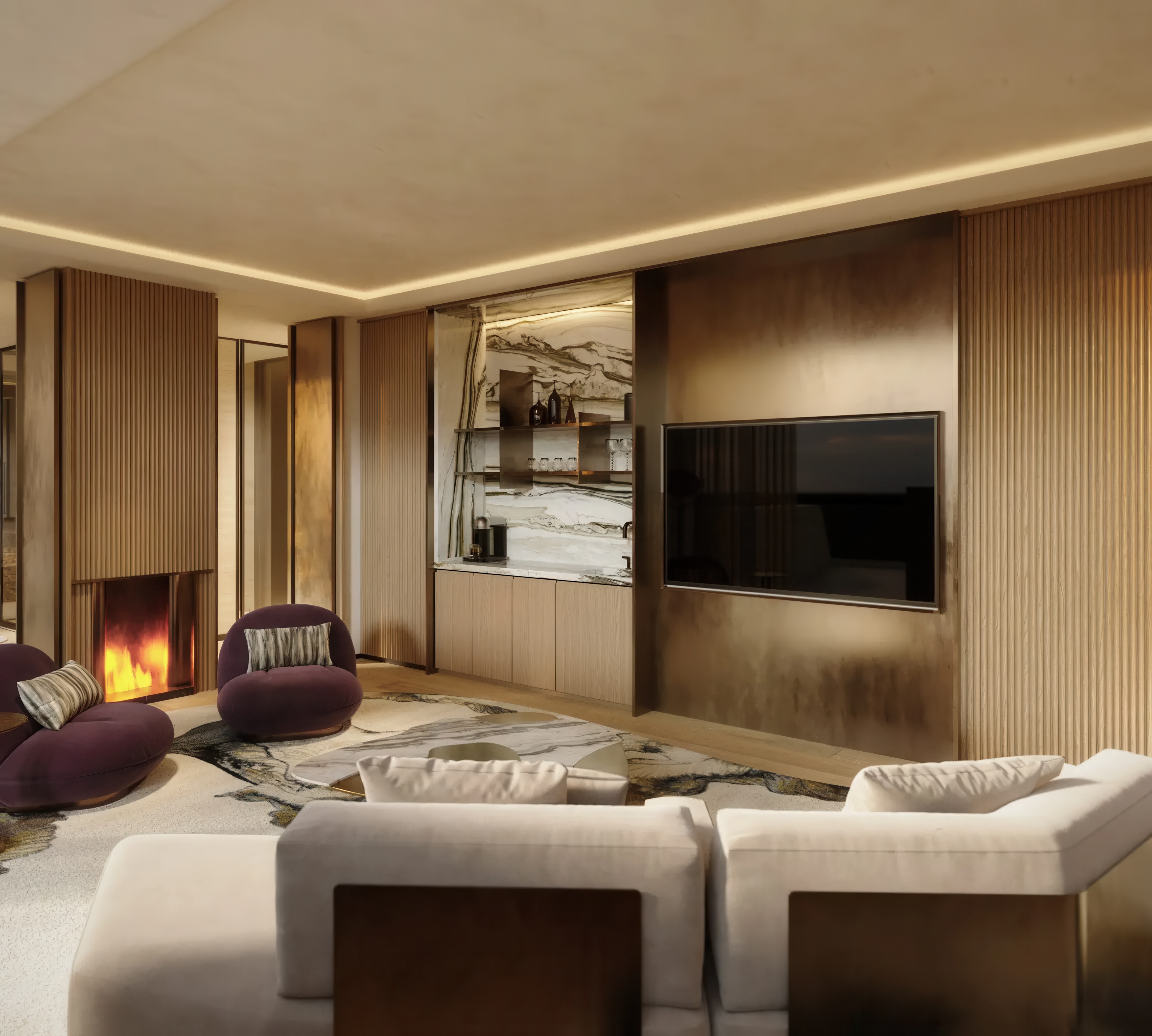 image of the Penthouse, courtesy of Equinox