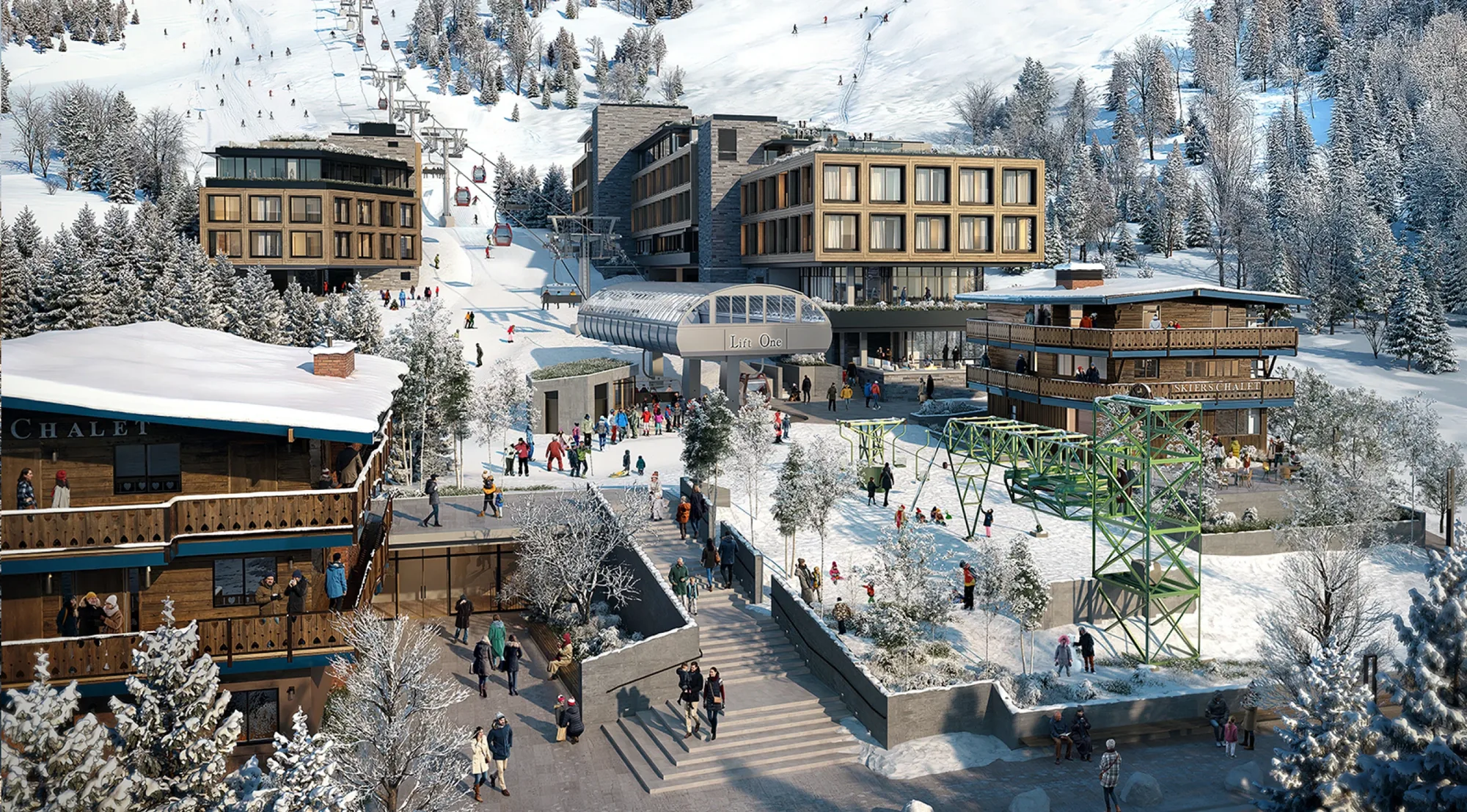 Lift One Corridor — Mixed-Use in Lift One, Aspen