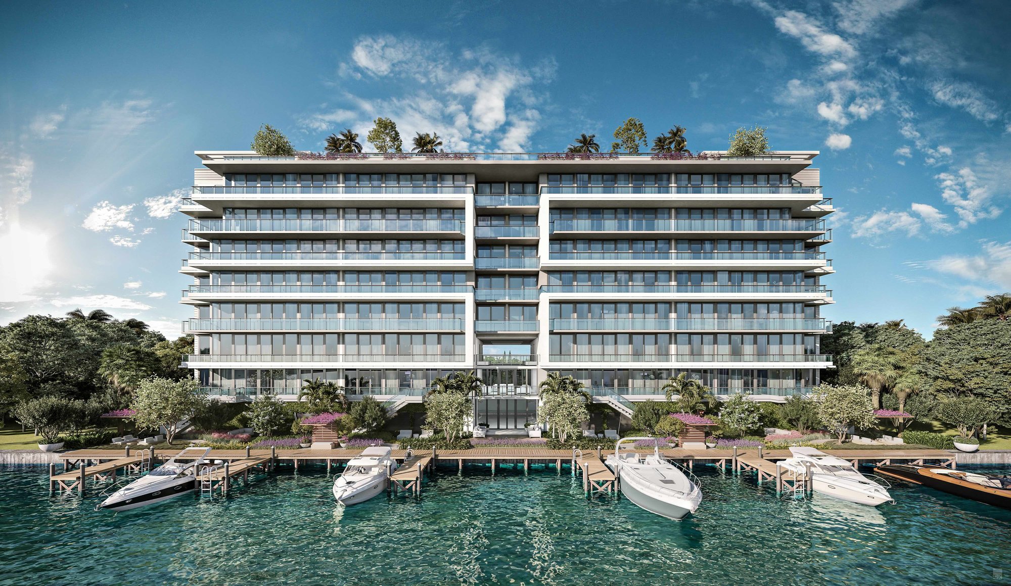 La Baia North — Residences in Bay Harbor Islands, Bay Harbour Islands