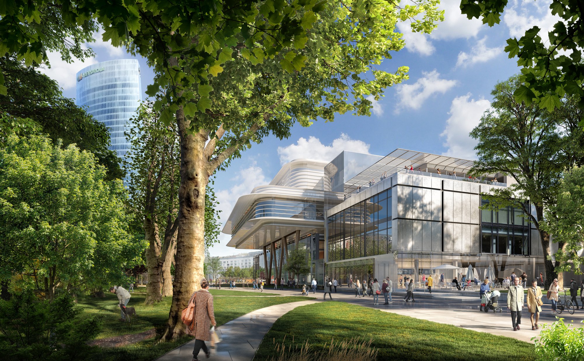 Bilbao Fine Arts Museum Agravitas Expansion — Museum in Abandoibarra, Bilbao