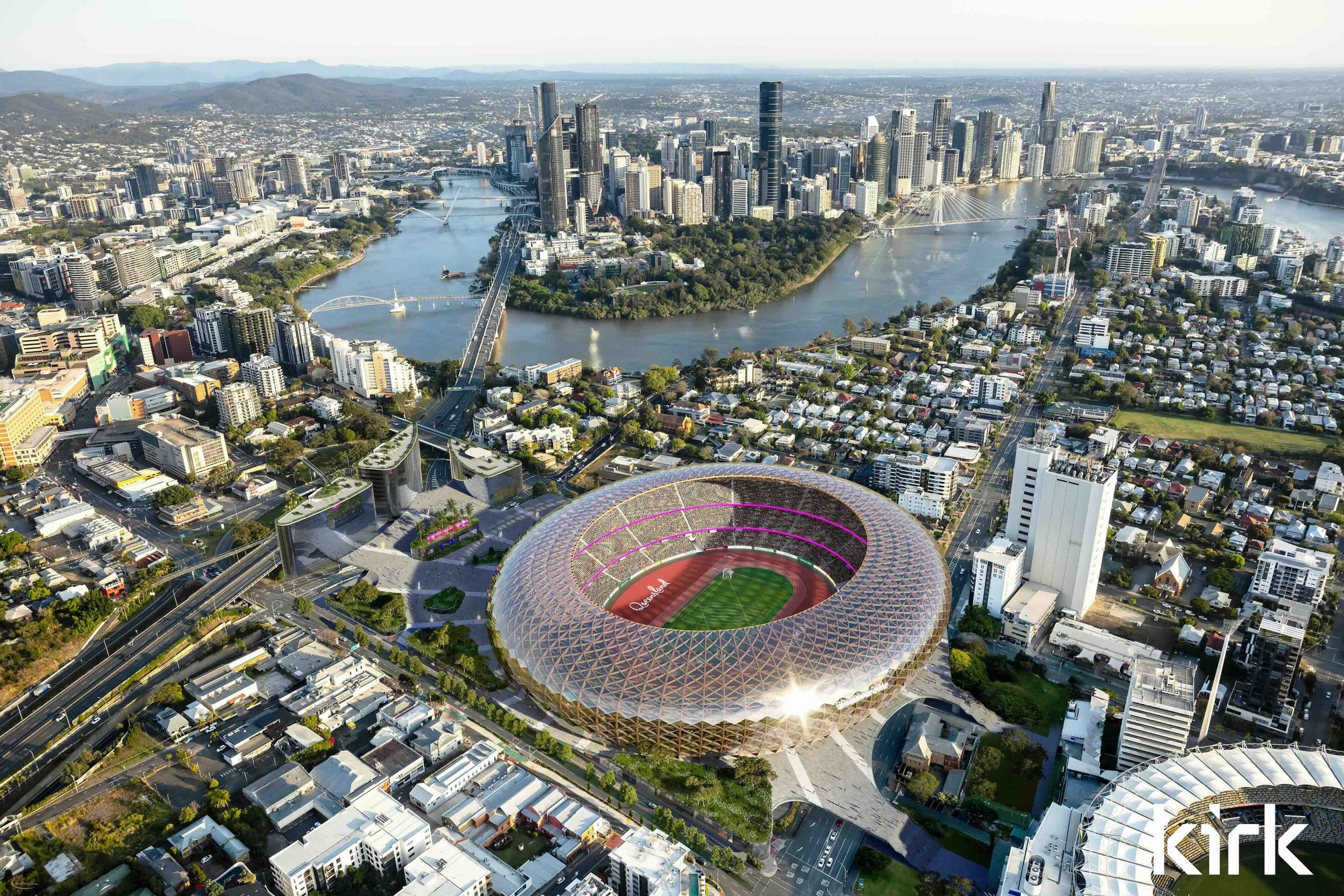 Brisbane Olympic Stadium — Stadium in Herston, Brisbane