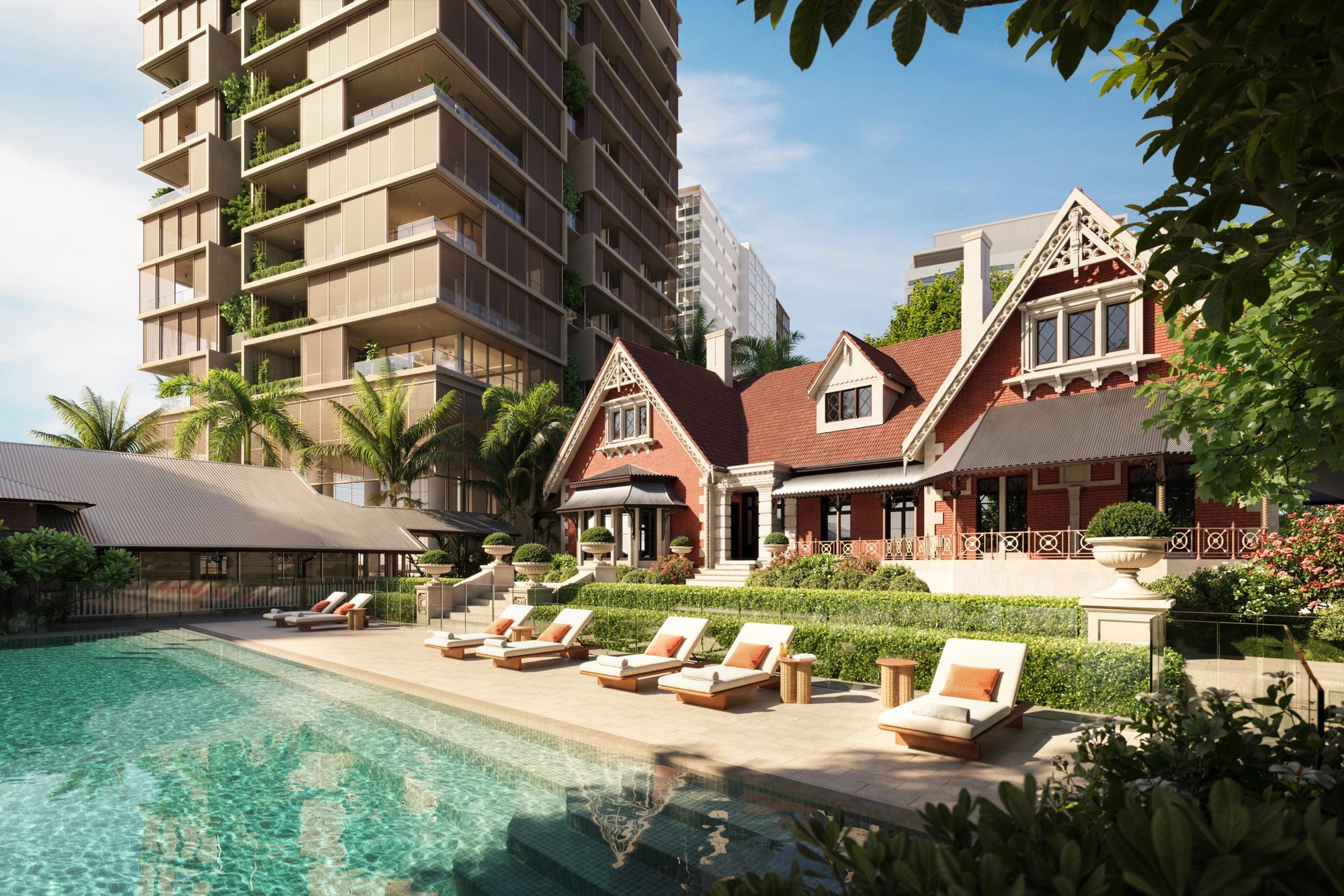 Capella Residences Brisbane — Residences in Kangaroo Point, Brisbane