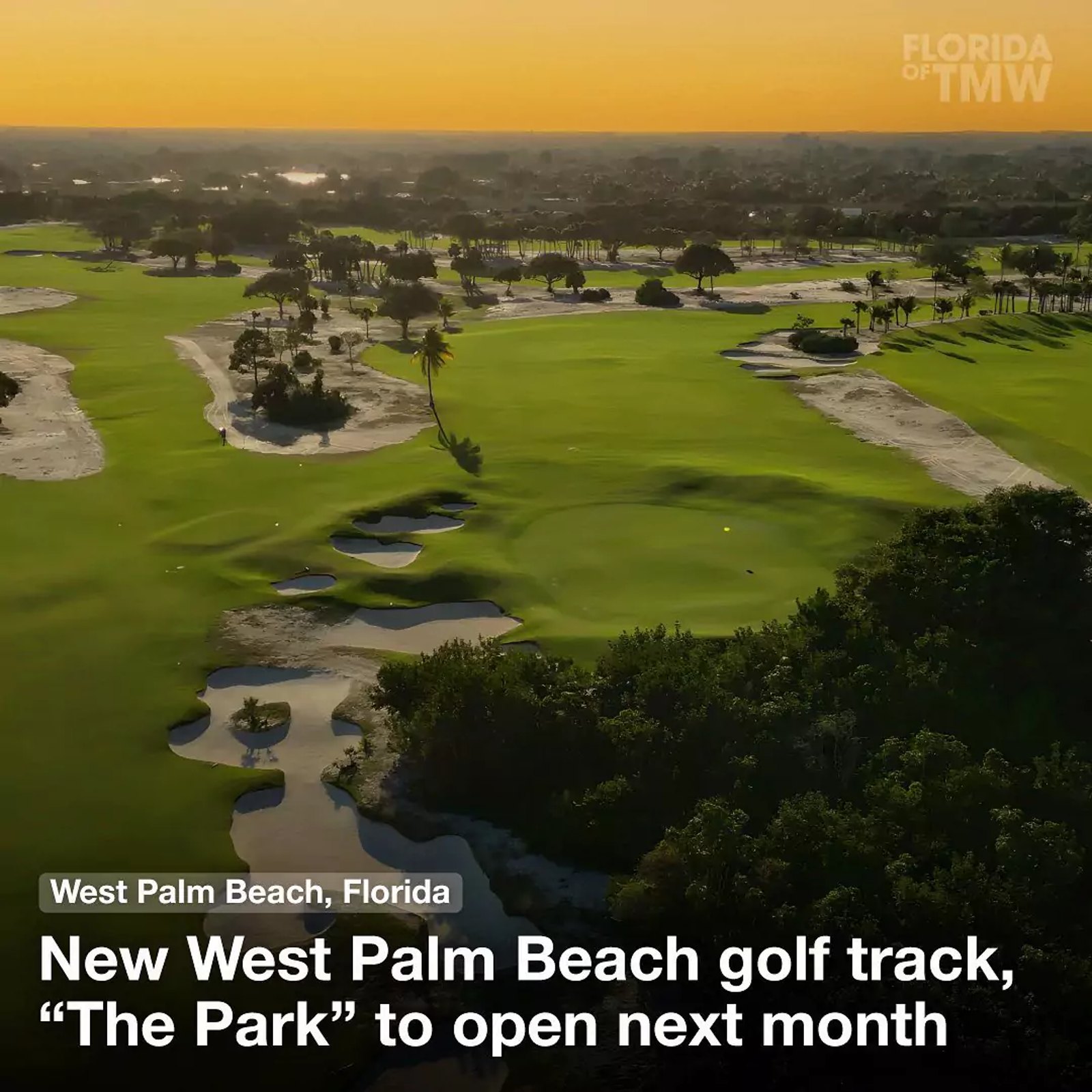 New West Palm Beach golf track, "The Park" to open next month